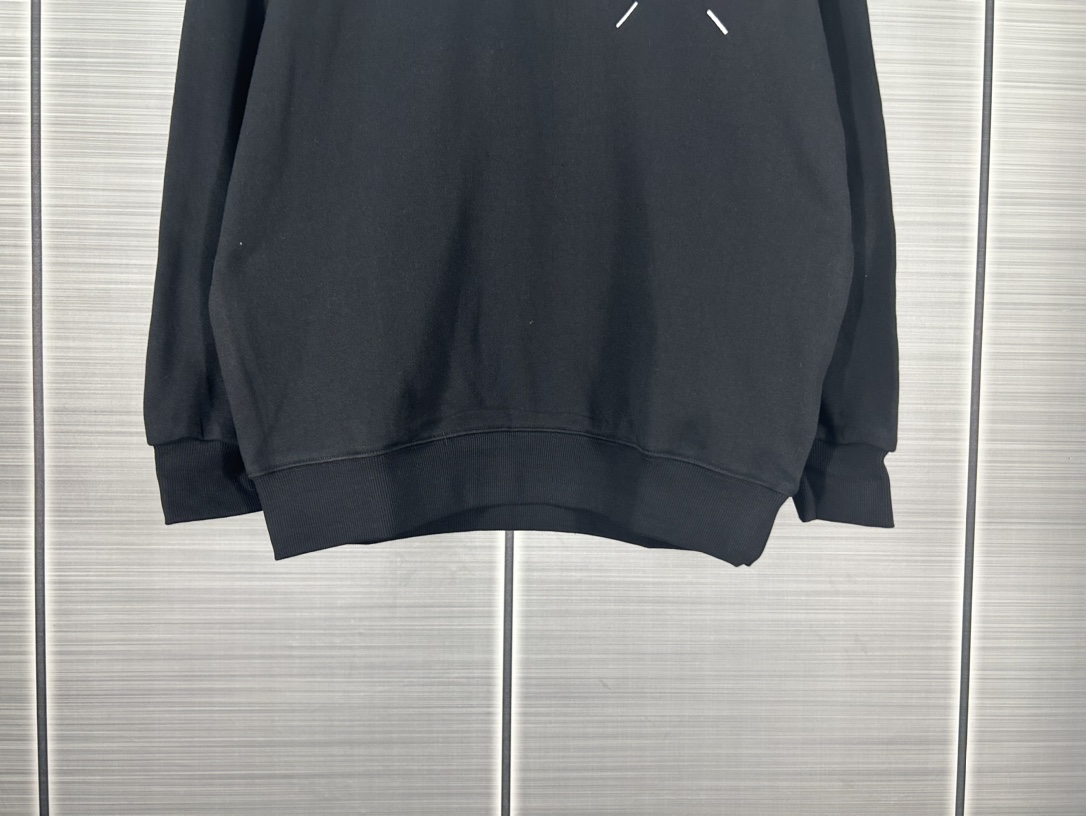 Maison Margiela MM6 Embroidered Cotton Oxen Shirt with 32 Pounds of Smooth Cotton - 图片 5