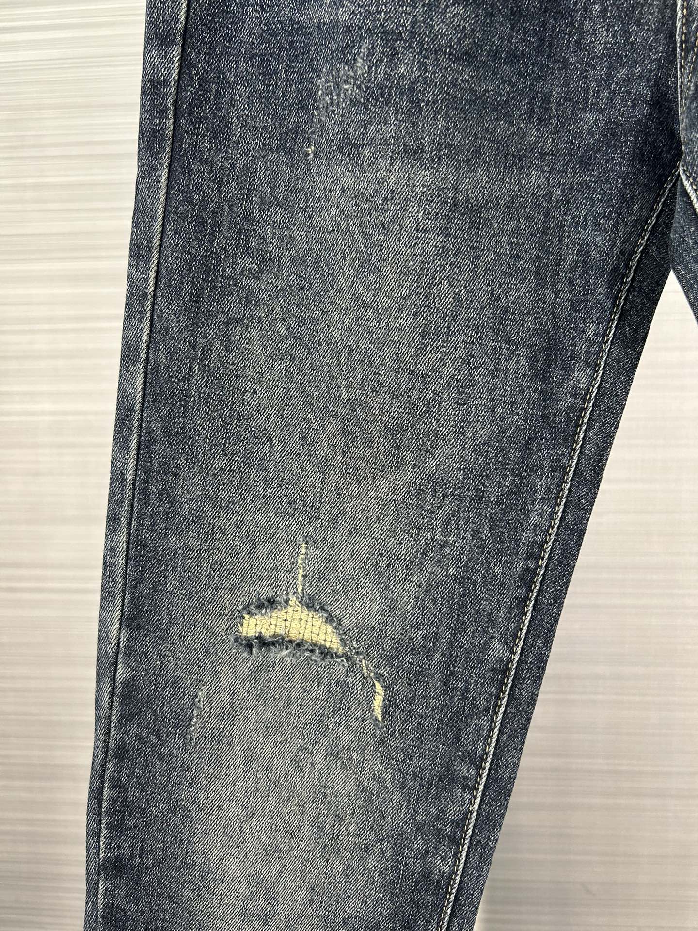 2024 Autumn Fendi High-Tech Micro-Flexible Jeans: Unique Design, Top-Grade Fabric - 图片 9