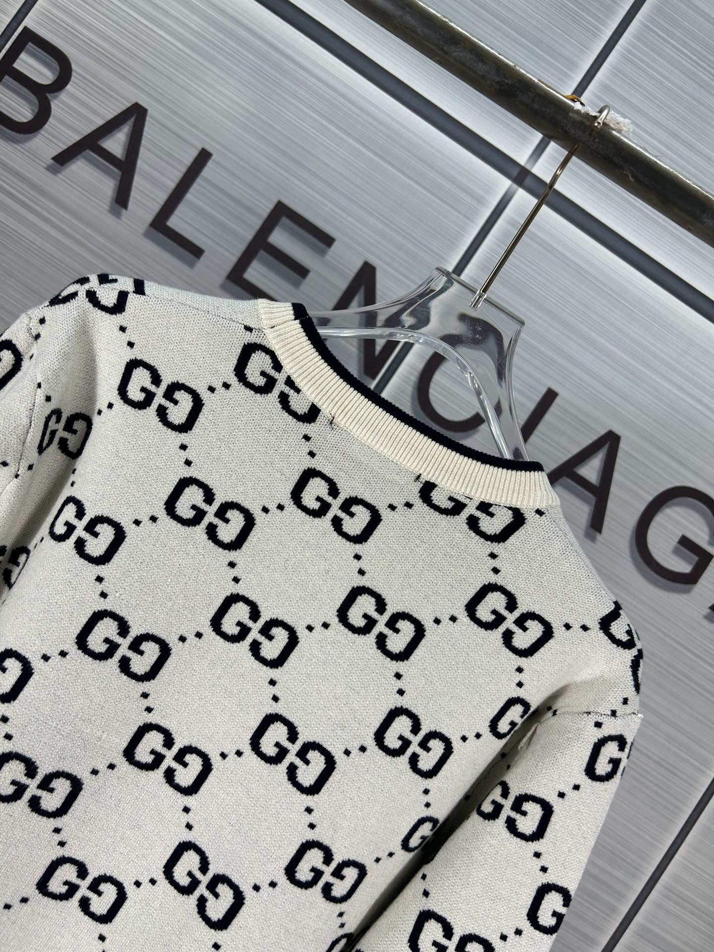 2024 GUCCI Logo Knitted Sweaters: Quality Details for Autumn/Winter Fashion, Various Colors & Sizes - 图片 6
