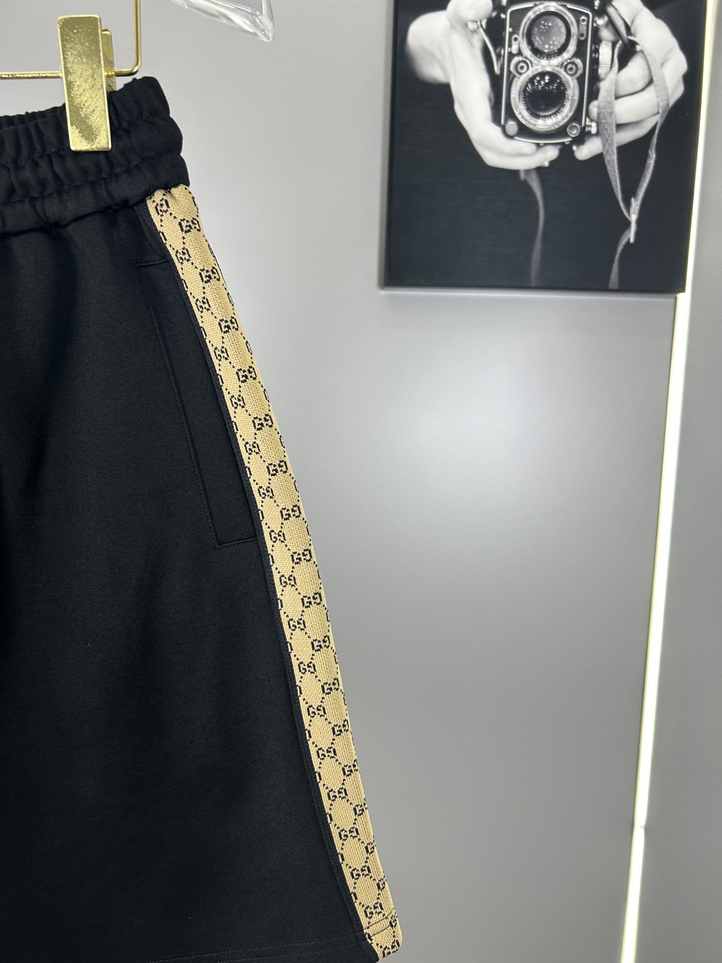 High-End Gucchi 2025s Leisure Sports Shorts with High-Intensity Fabric – Size S-XXL - 图片 6
