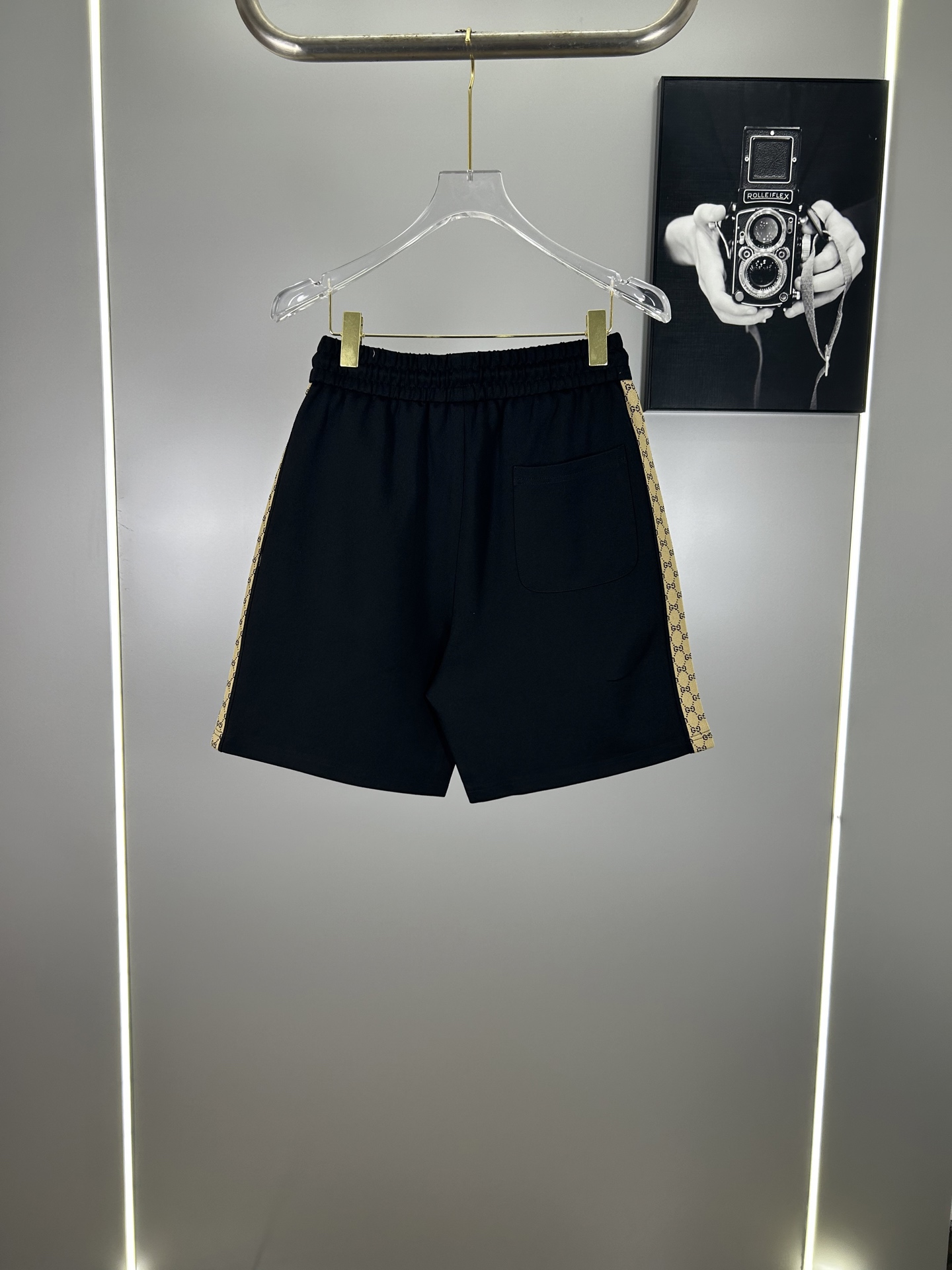 High-End Gucchi 2025s Leisure Sports Shorts with High-Intensity Fabric – Size S-XXL - 图片 2