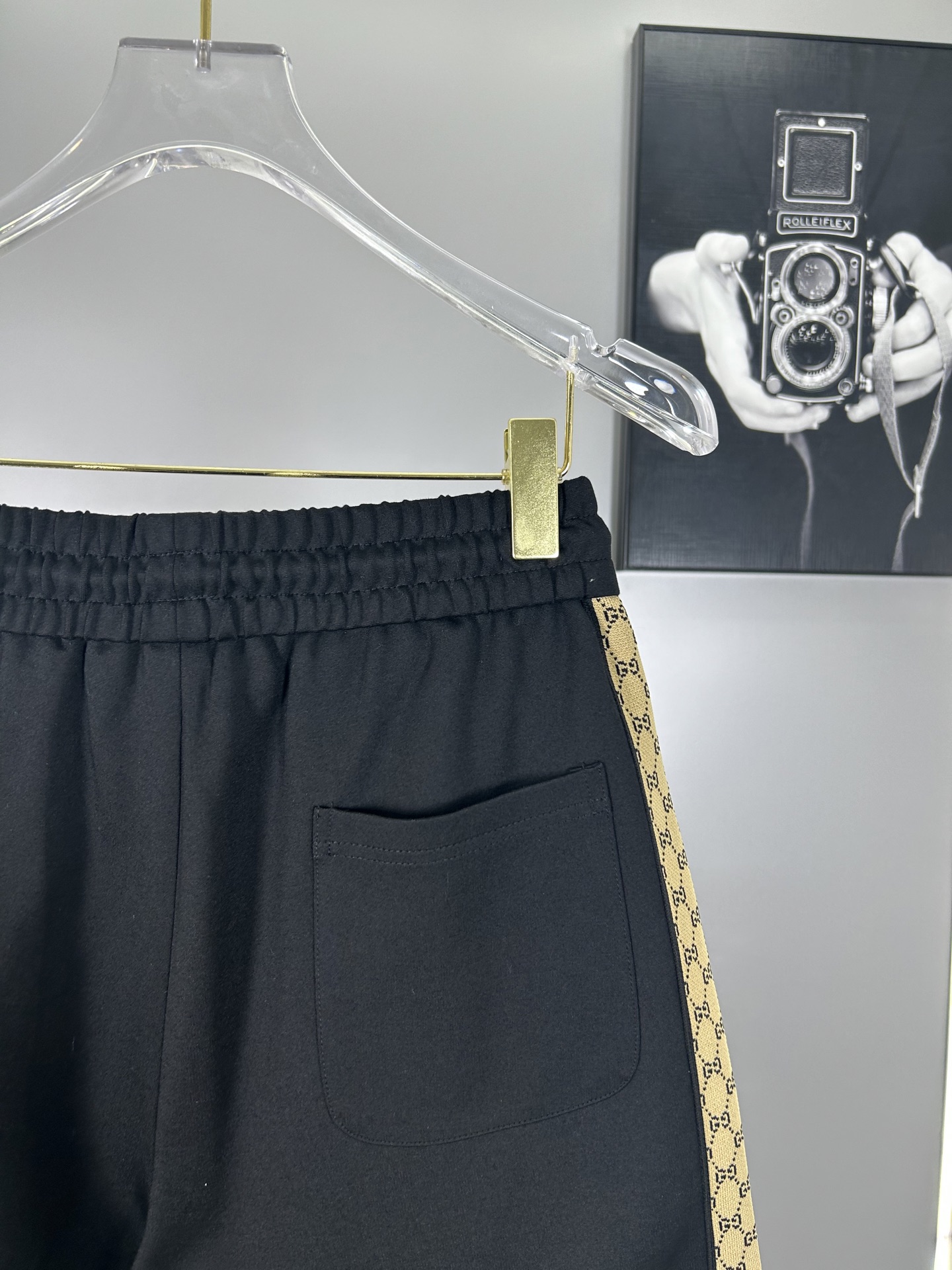 High-End Gucchi 2025s Leisure Sports Shorts with High-Intensity Fabric – Size S-XXL - 图片 4