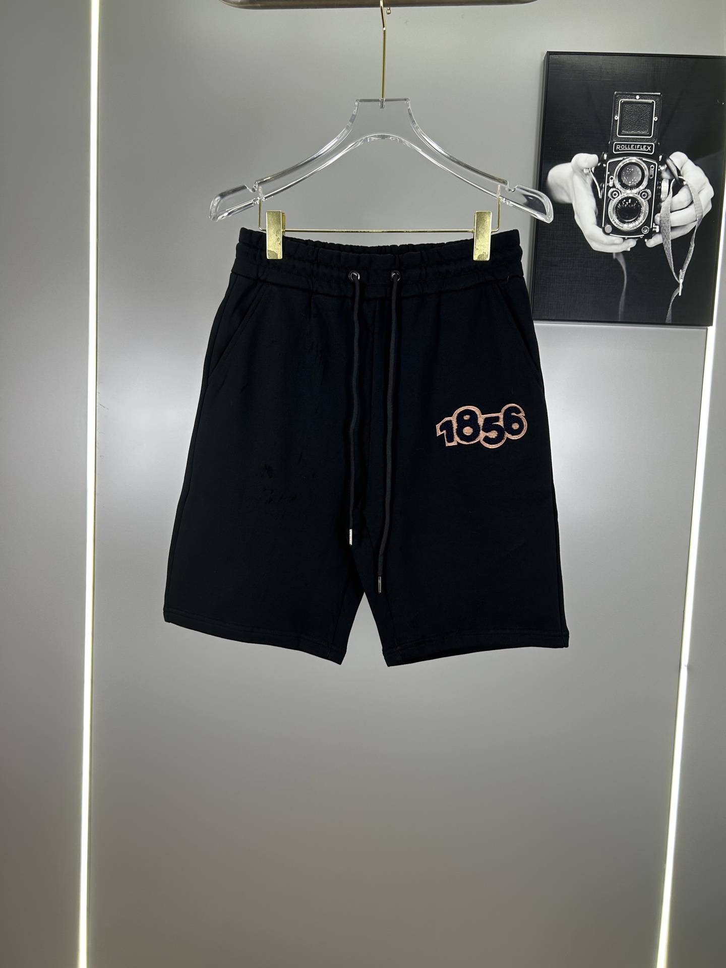 High-End Retro Shorts: Barbara BBR Classics Synchronized, 380g Cotton Fabric, Os Version