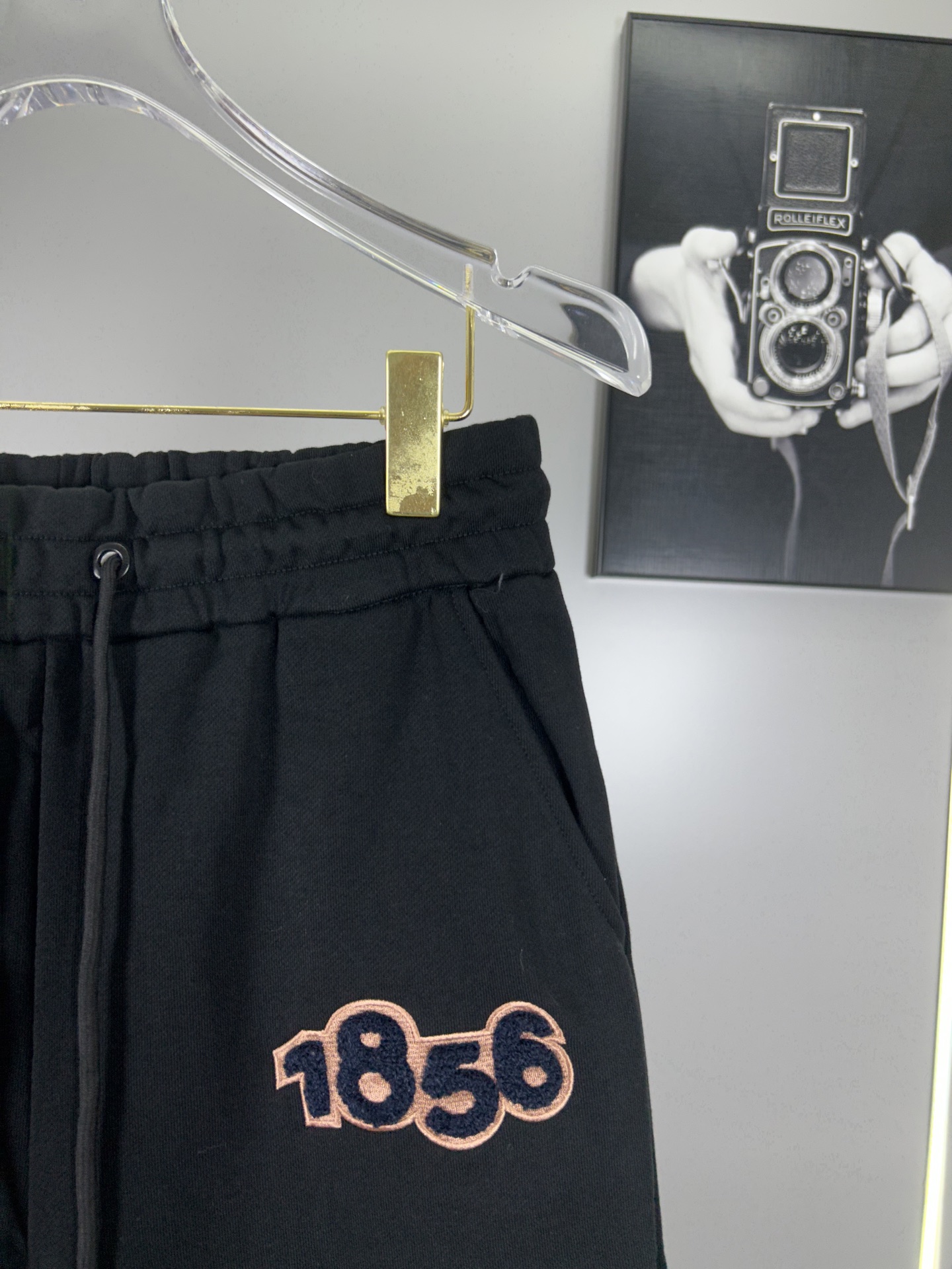 High-End Retro Shorts: Barbara BBR Classics Synchronized, 380g Cotton Fabric, Os Version - 图片 4