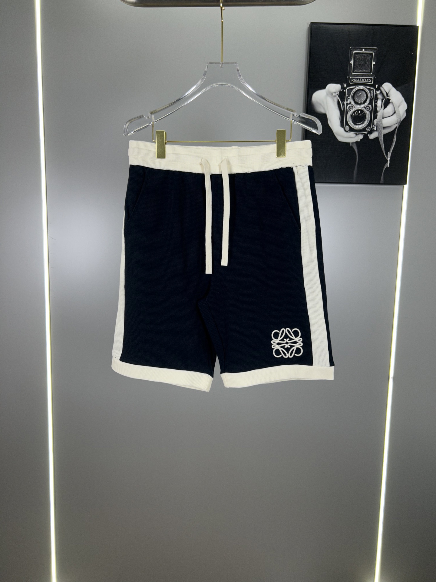 Loywe’s Classic Synchronized Shorts: High-End Cotton Waffle Fabric, Os Version, XS-L Sizes - 图片 1