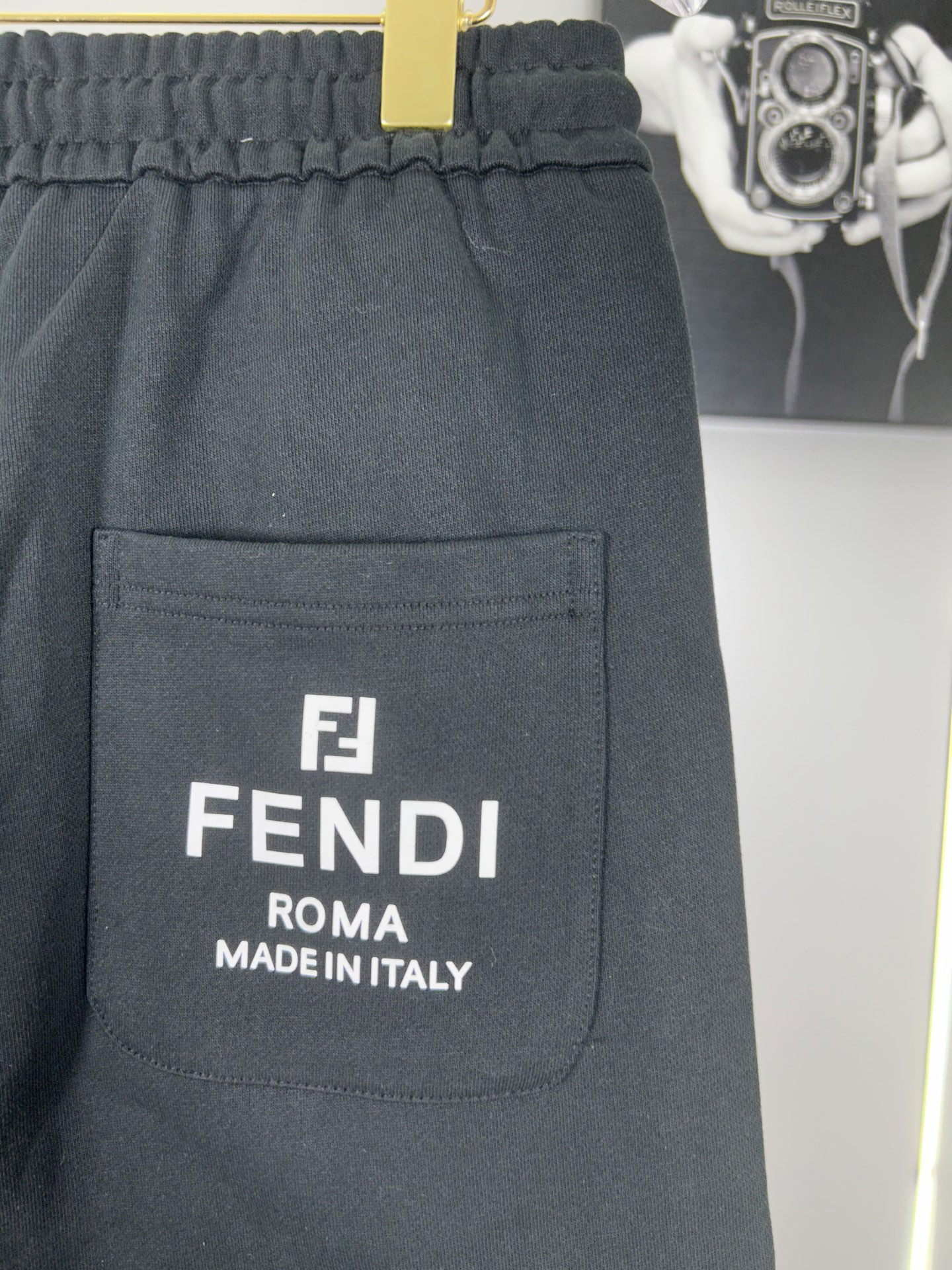 High-End Freddy FENDI Classics Synchronized Shorts in 380g Heavy-Cracked Fur - 图片 6