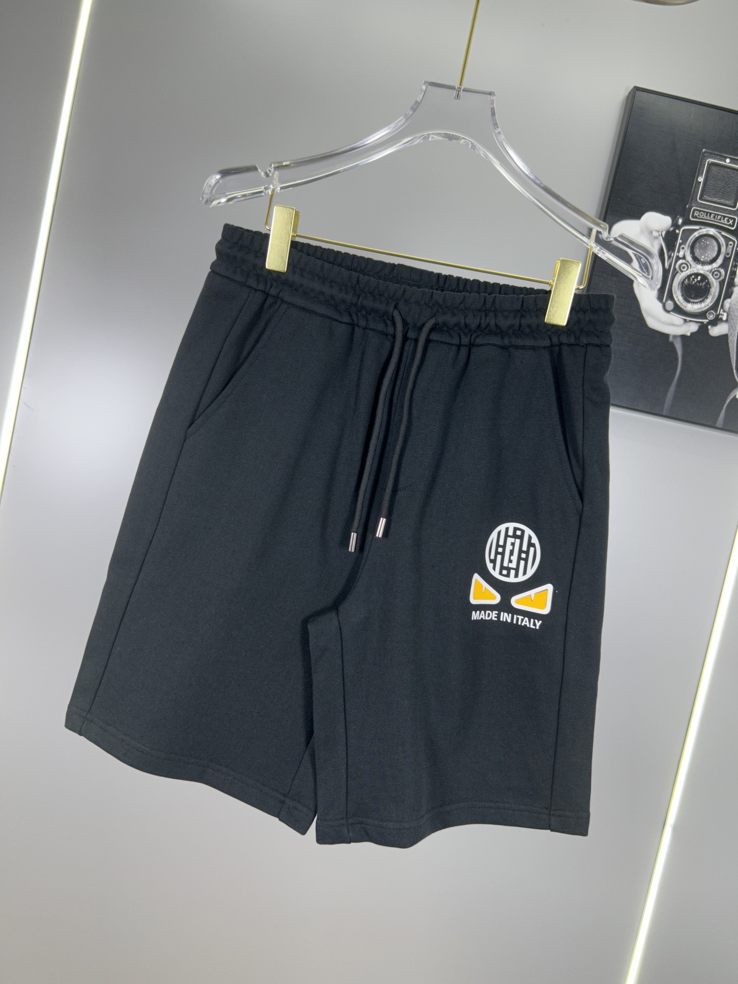 High-End Freddy FENDI Classics Synchronized Shorts in 380g Heavy-Cracked Fur - 图片 3