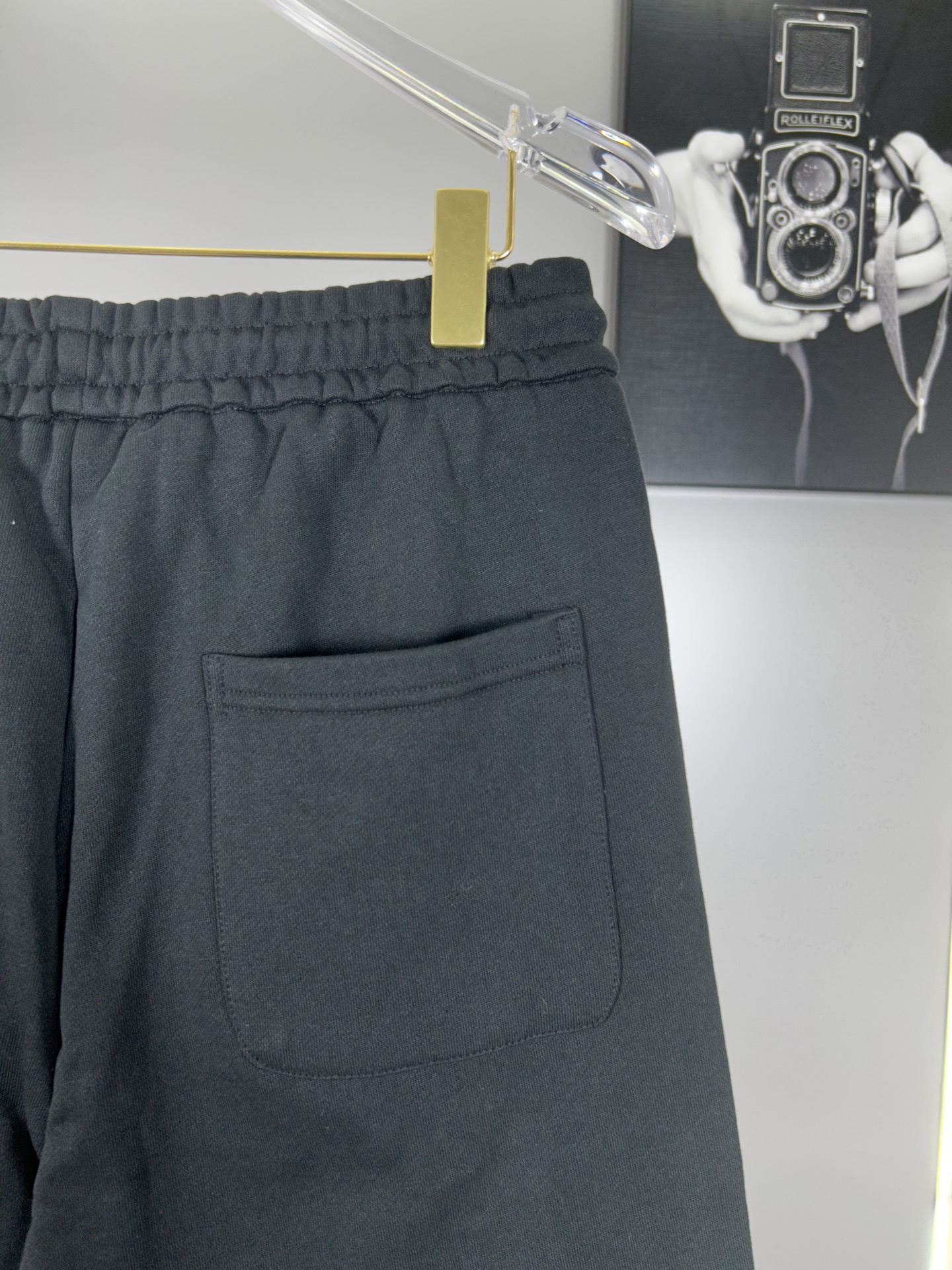 FENDI FEENDI LEFTLOXO Classic Synchronised Shorts in High-End Cotton Fabric - 图片 6