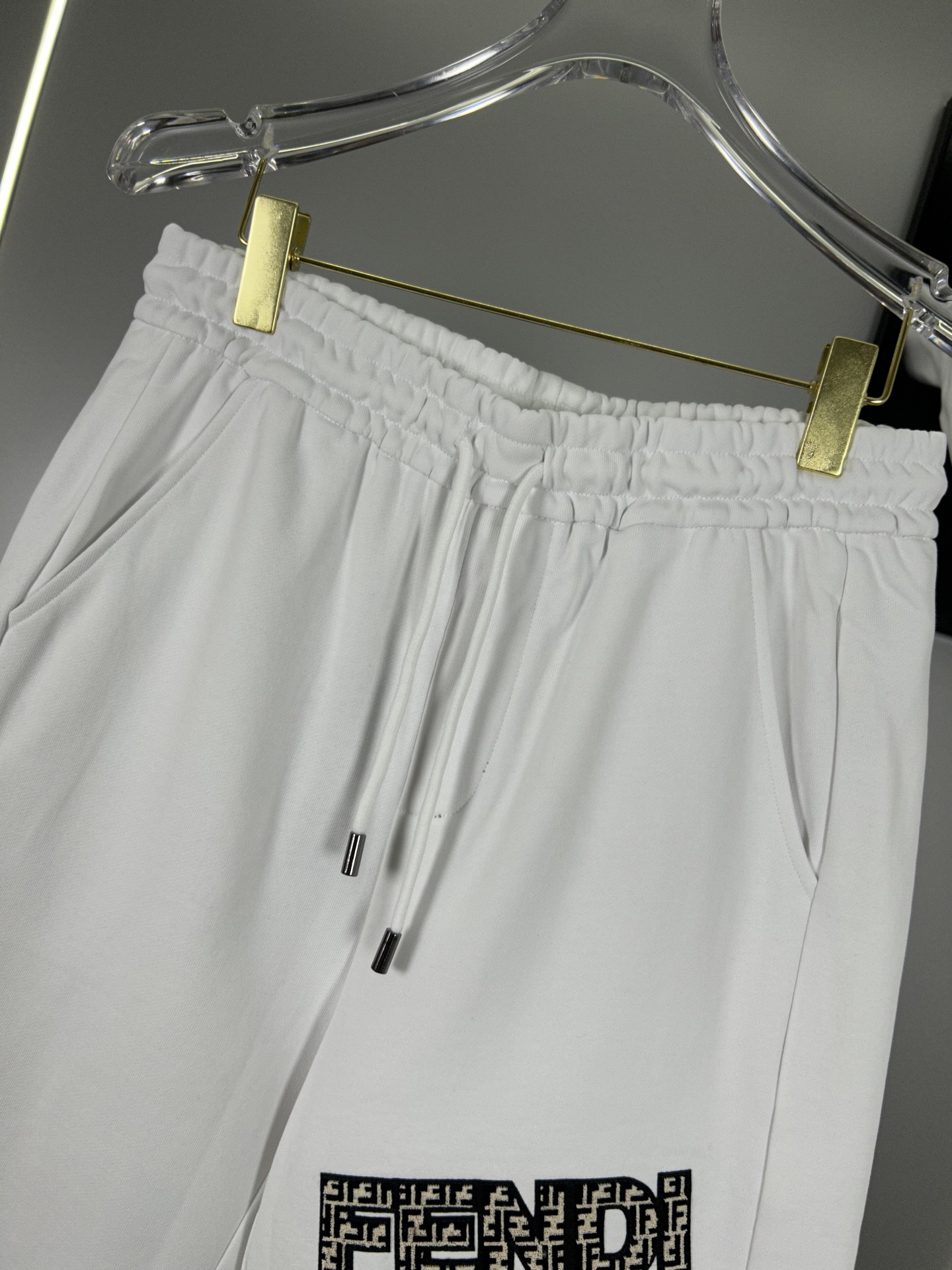High-End Freddy FENDI Classics Synchronized Shorts in 380g Cotton Fur - 图片 6