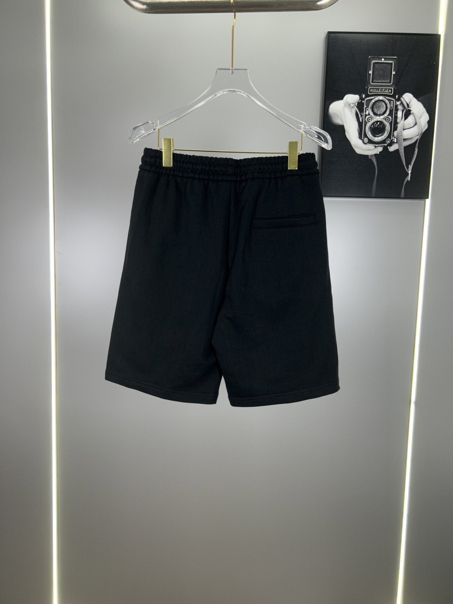Moncler Classic Synchronized Shorts: High-End Cotton 380g Fur, Os Version, Sizes XS-L - 图片 2