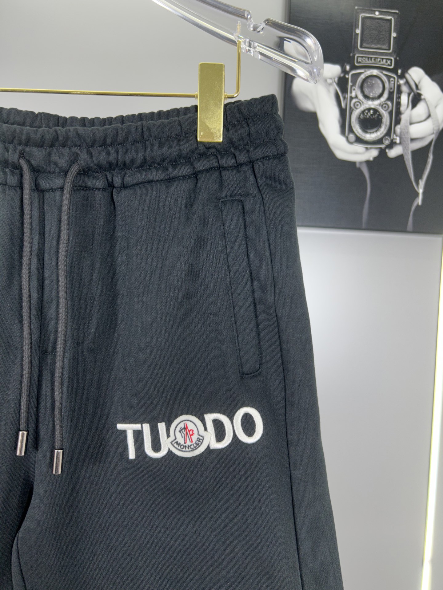 Moncler Classic Synchronized Shorts: High-End Cotton 380g Fur, Os Version, Sizes XS-L - 图片 5