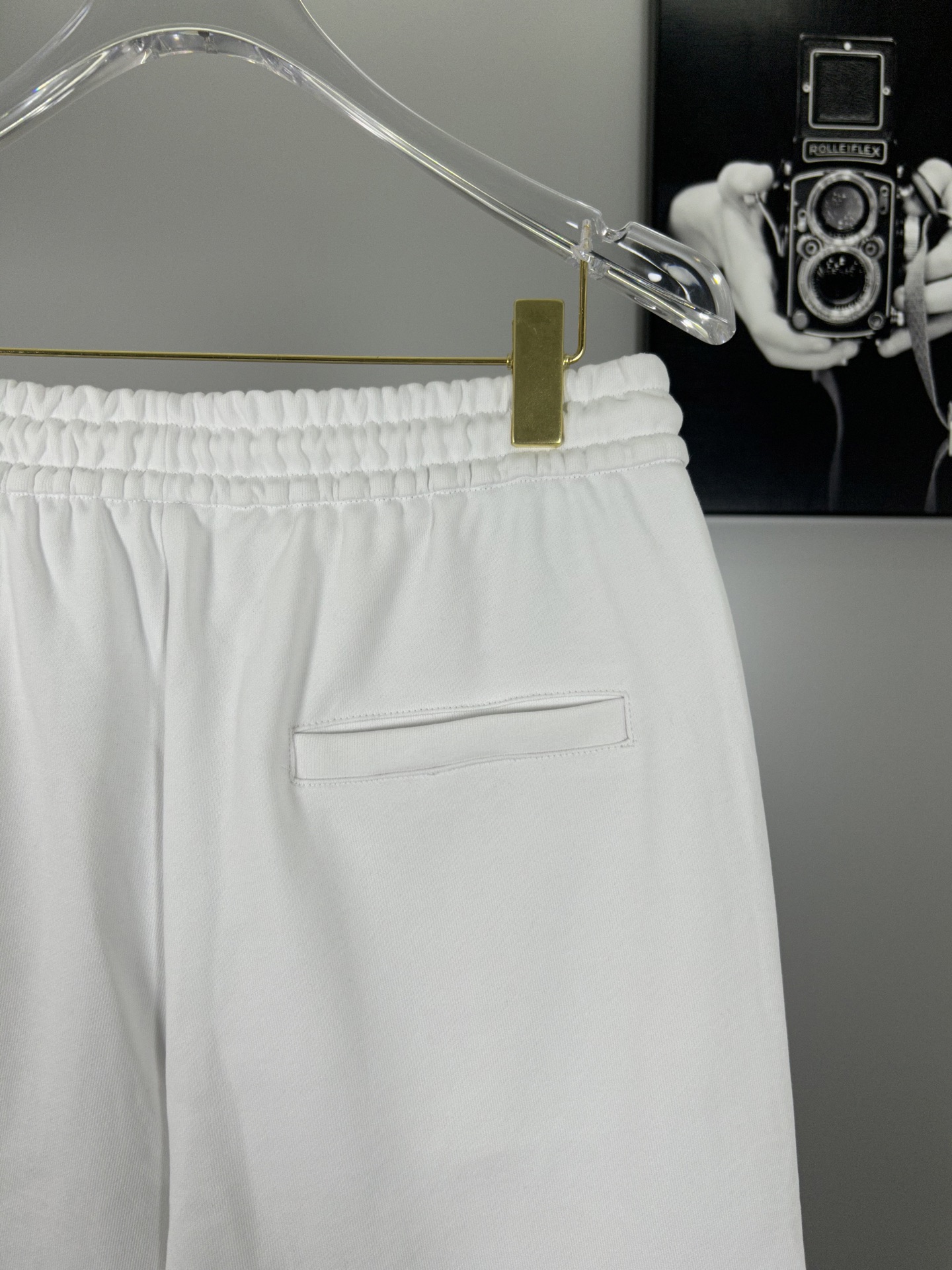 Moncler Classic Synchronized Shorts: High-End Original Cotton Shorts, 380g Fur, Os Version - 图片 6