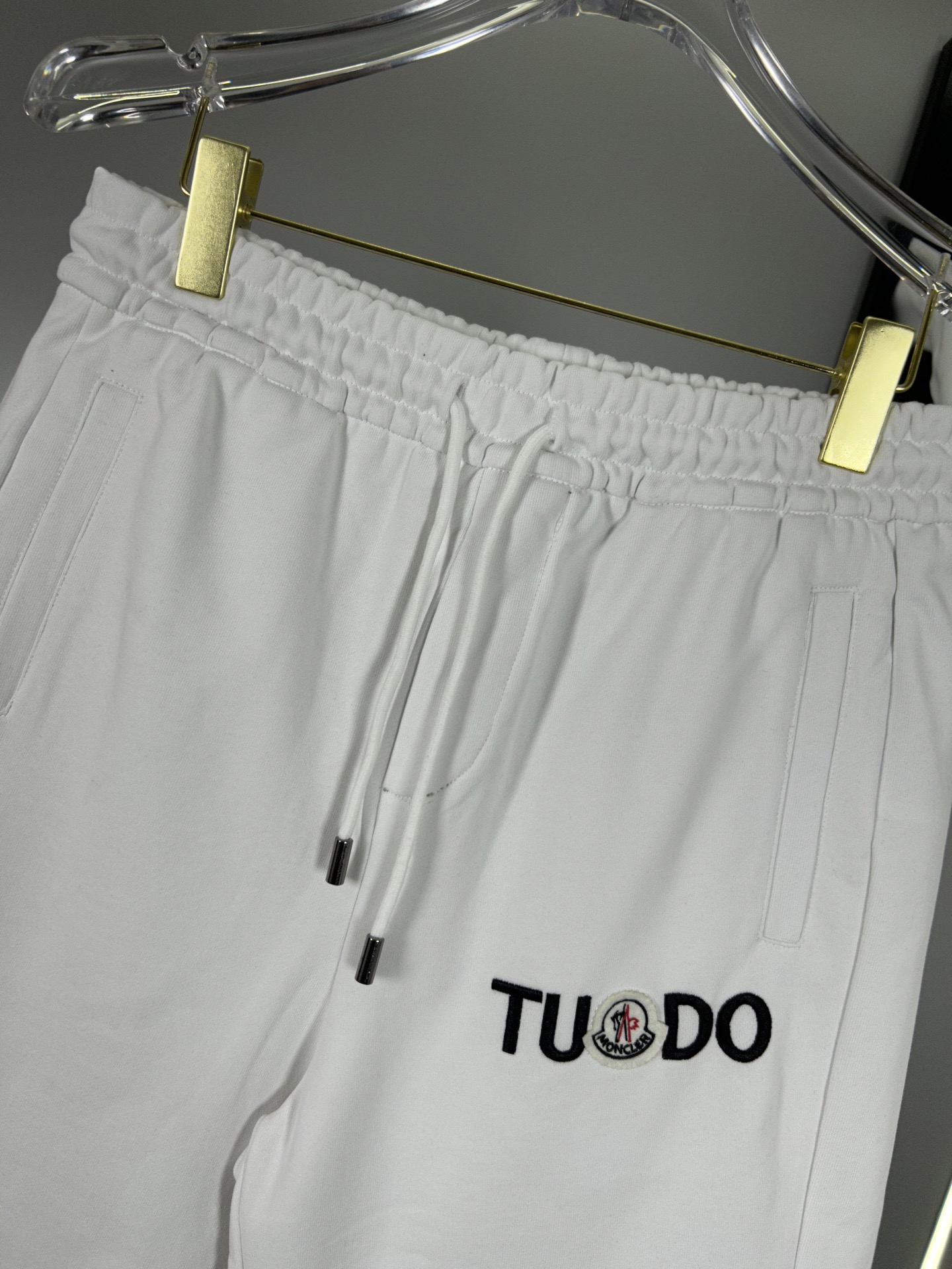 Moncler Classic Synchronized Shorts: High-End Original Cotton Shorts, 380g Fur, Os Version - 图片 5