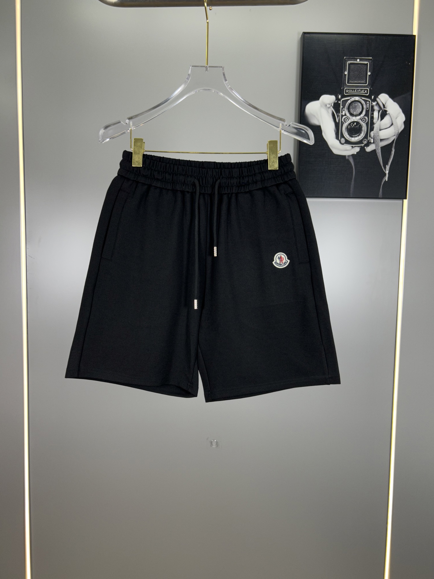 P115 (Versión de especificaciones originales de alta gama) Montclair Moncler pantalones cortos deportivos de cinta de 2…