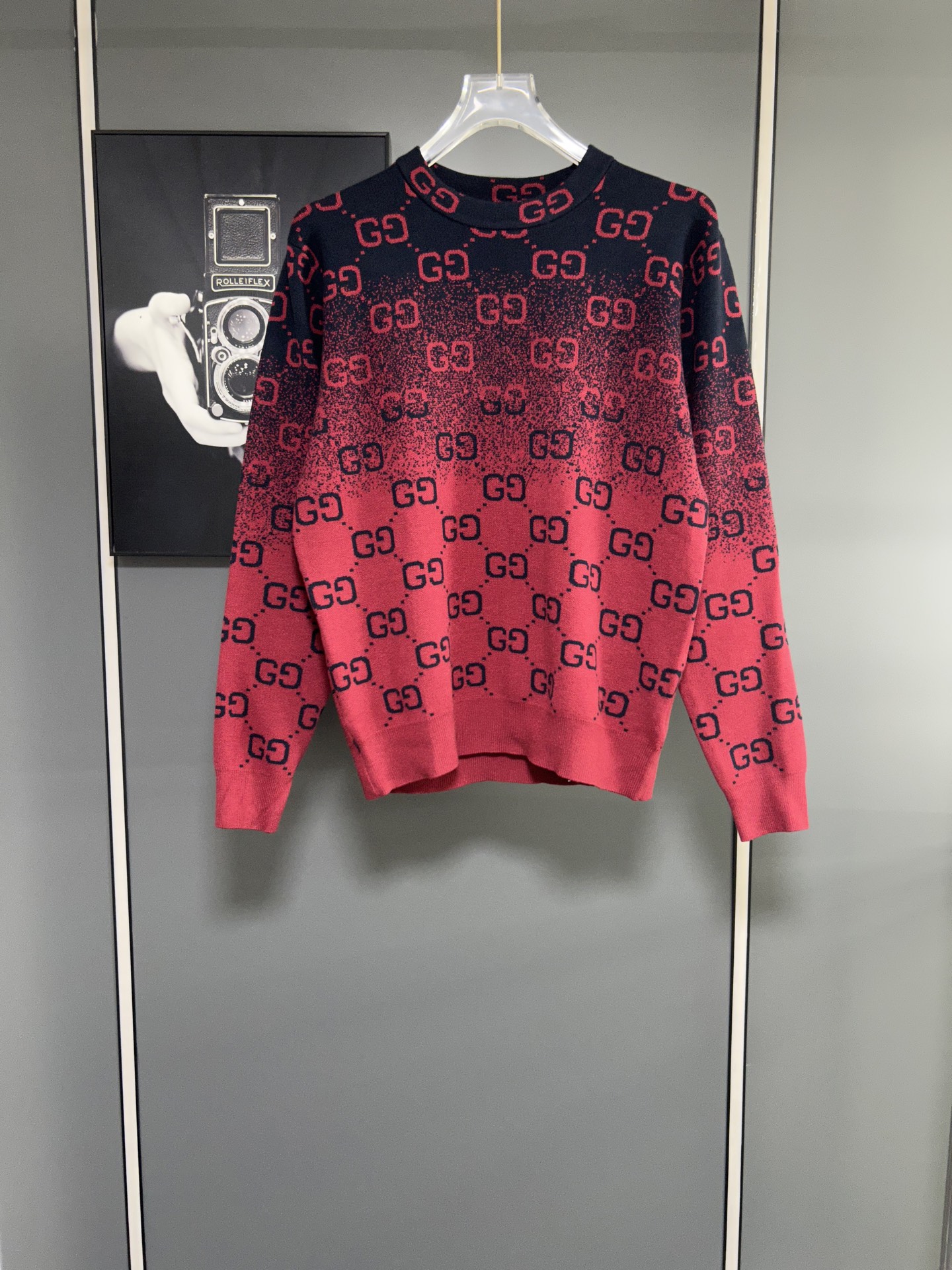 Gucci GG Jacquard Knit Sweater Jumper