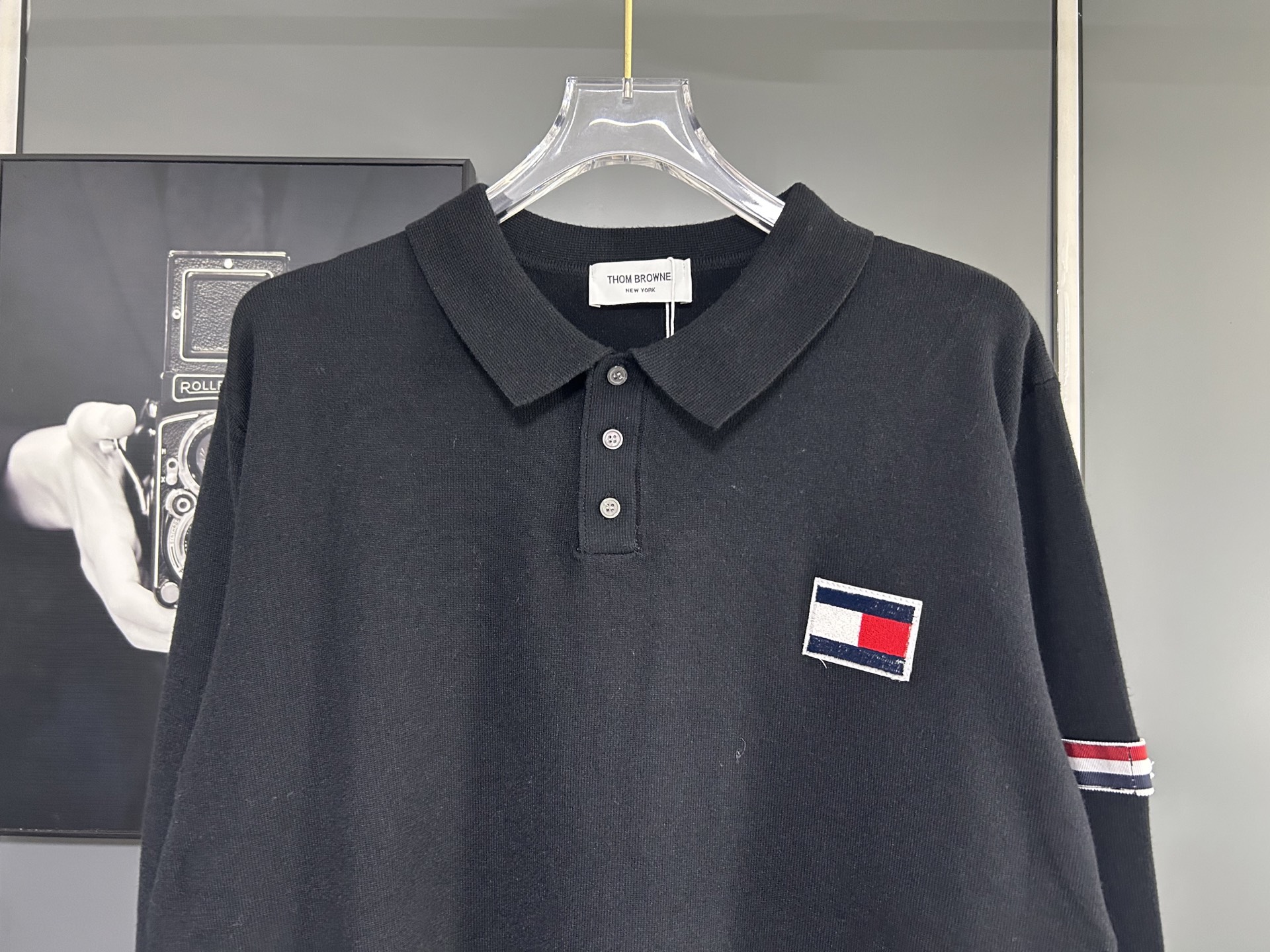 p190
2025秋冬 TB 手袖织带胸前字母刺绣logo毛衣高品简约字母绣花logo针织长袖羊毛毛衣 注重细节 最求品质  男女同款

码数：XS S M L