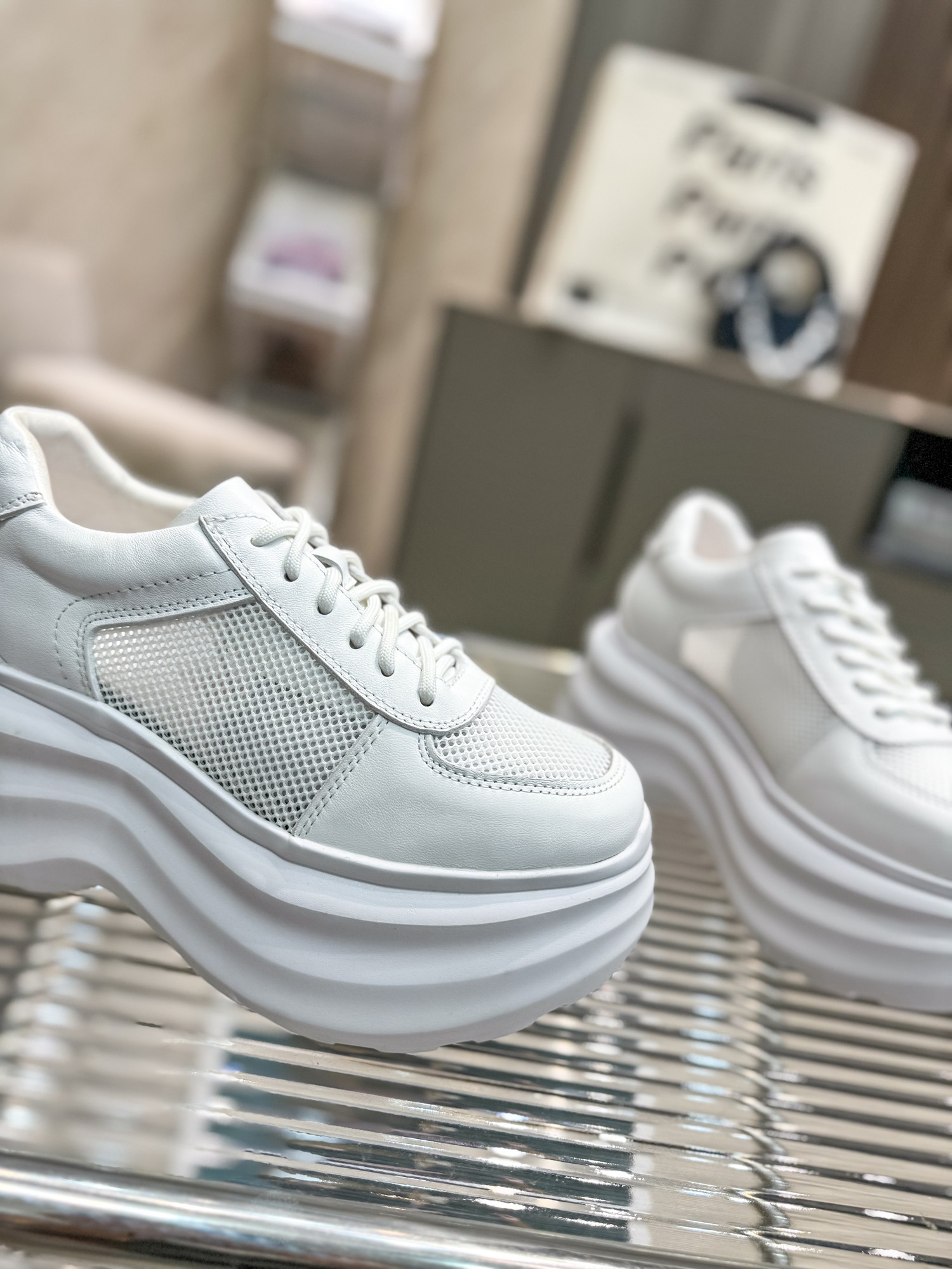 New Recreational Shoes 2024: Fabric and Sheep Skin, 7cm Thick, Treasure Hunt Begins - 图片 4