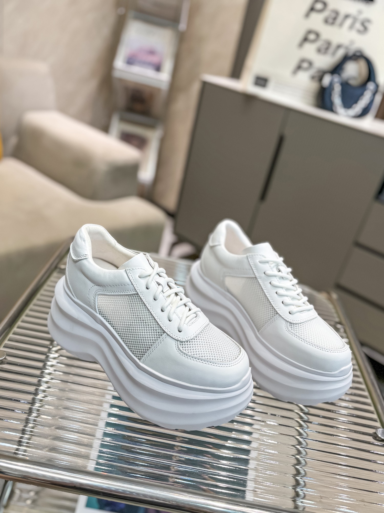 New Recreational Shoes 2024: Fabric and Sheep Skin, 7cm Thick, Treasure Hunt Begins - 图片 8