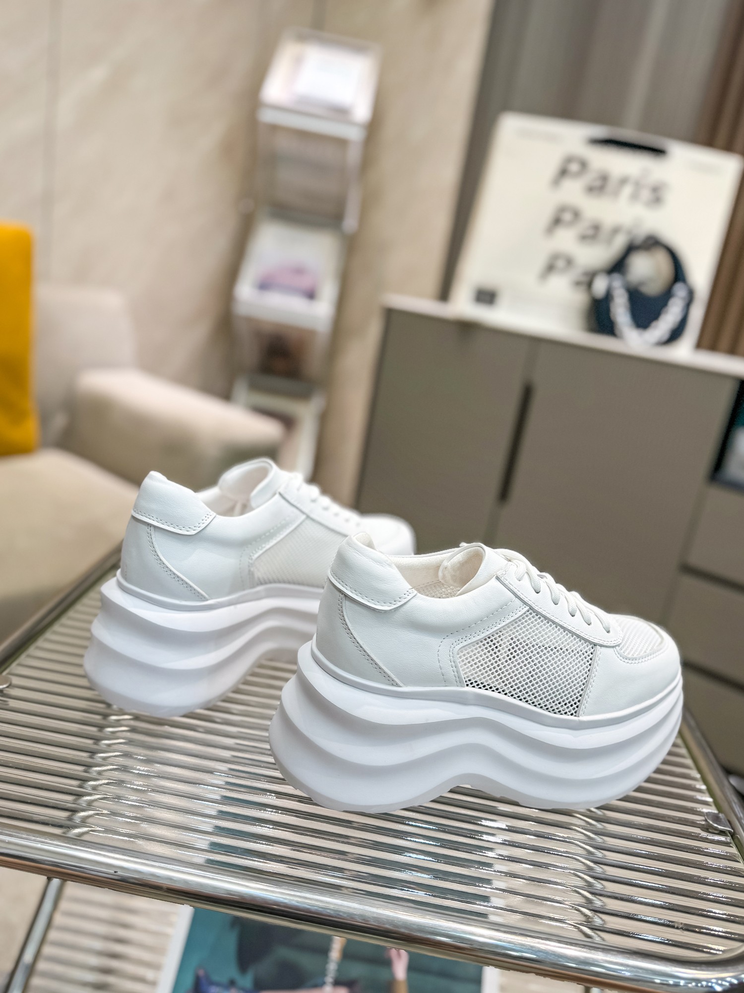 New Recreational Shoes 2024: Fabric and Sheep Skin, 7cm Thick, Treasure Hunt Begins - 图片 7