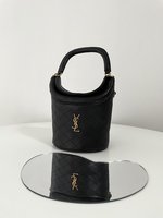 Yves Saint Laurent Bucket Bags Gold Gaby Chains