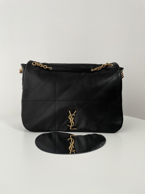 Yves Saint Laurent Jamie Large Chain Bag in Lambskin Black 1 Yves Saint Laurent Jamie Large Chain Bag in Lambskin Black