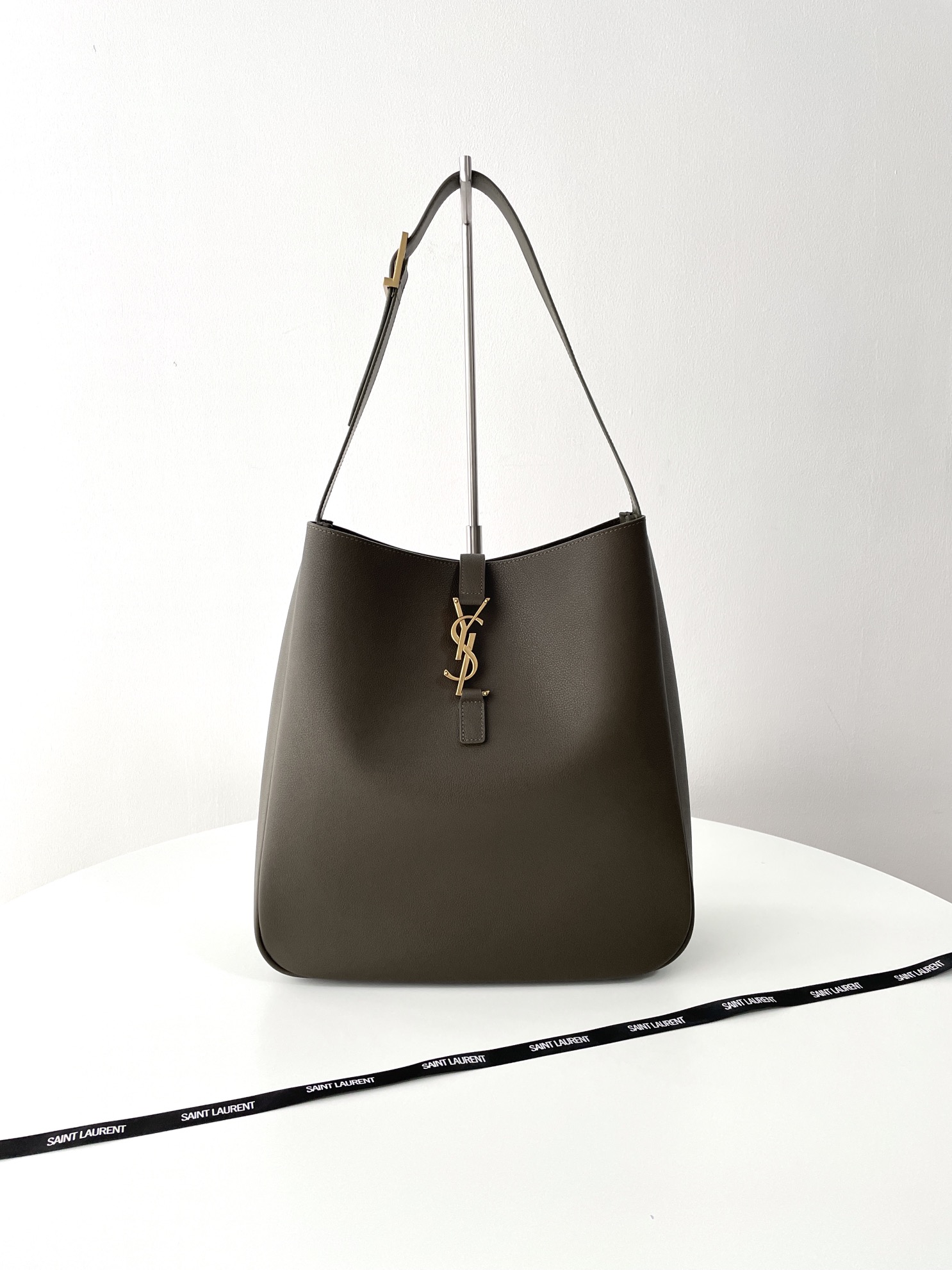 Yves Saint Laurent Fashion
 Crossbody & Shoulder Bags Lychee Pattern All Copper Cowhide Underarm