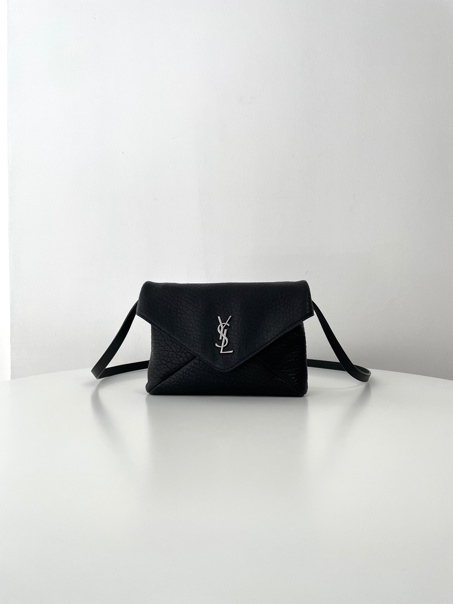 Yves Saint Laurent Messenger Bags Lambskin Sheepskin