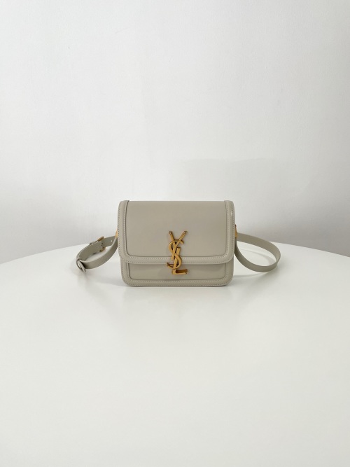 Saint Laurent Solferino Box Bag Small Vintage White, 19x13x5cm 1 Saint Laurent Solferino Box Bag Small Vintage White, 19x13x5cm