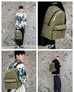 High Quality Replica Designer
 Louis Vuitton LV Discovery Bags Backpack Green M46802