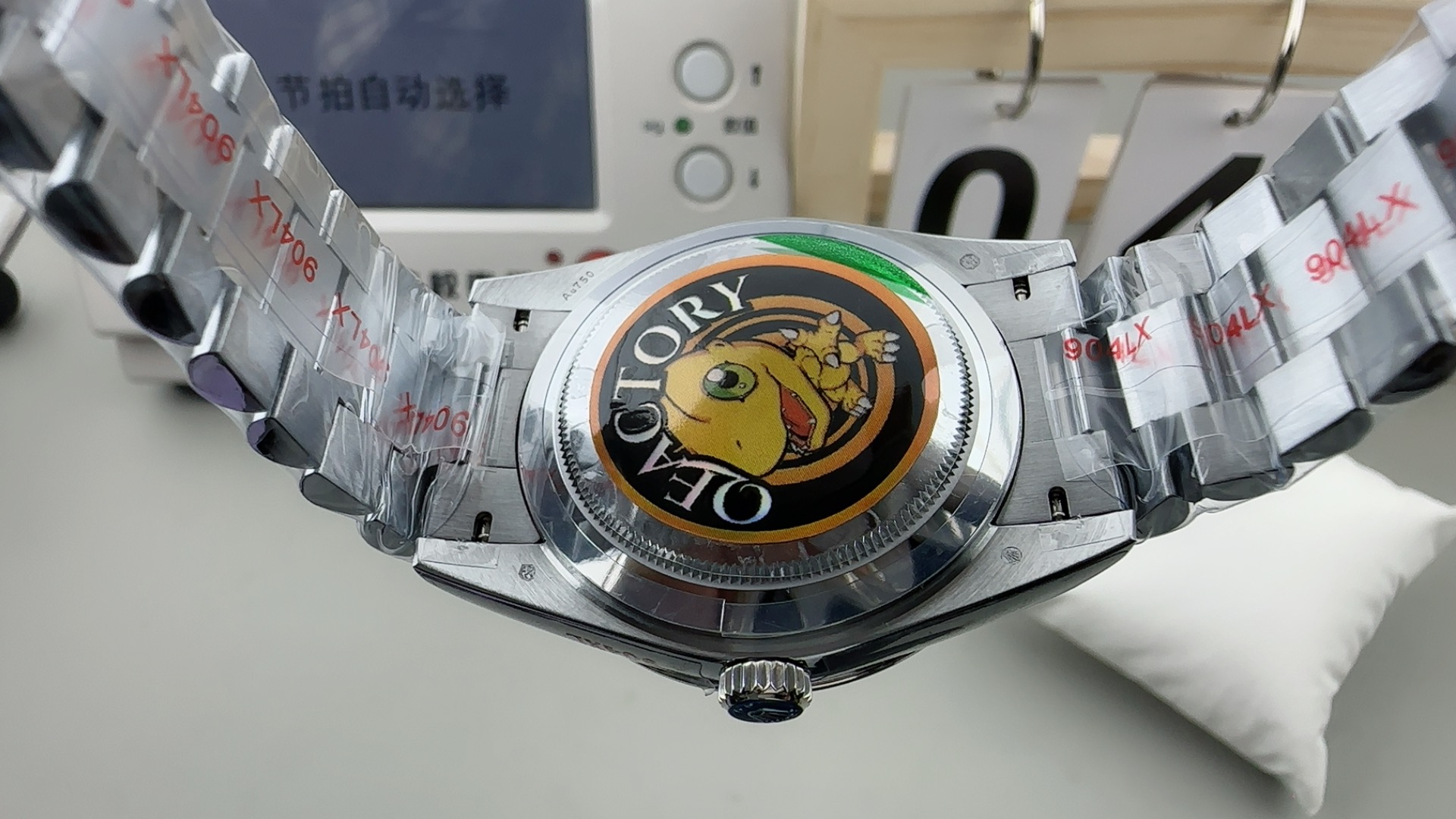 롤렉스 메테오라이트 다이얼 데이트 워치 40mm 2836 무브먼트 184g QF 웨이트 버전 Rolex Watch 썸네일 이미지