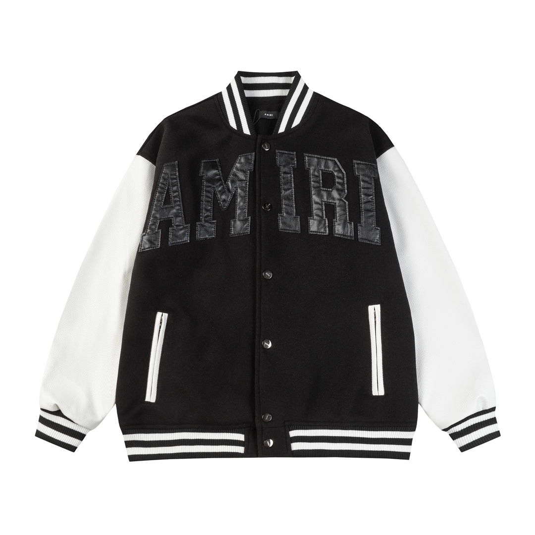 Amiri 2024s Laser Patch Suit Jacket with Unique Design and Phoenix Colliding Motif - 图片 1