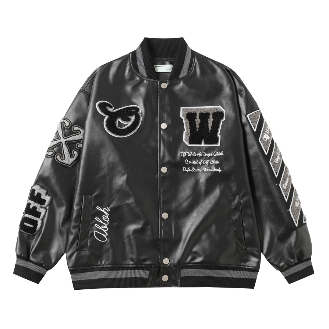 Towel Embroidered Pup Fabric Jacket in Multiple Sizes