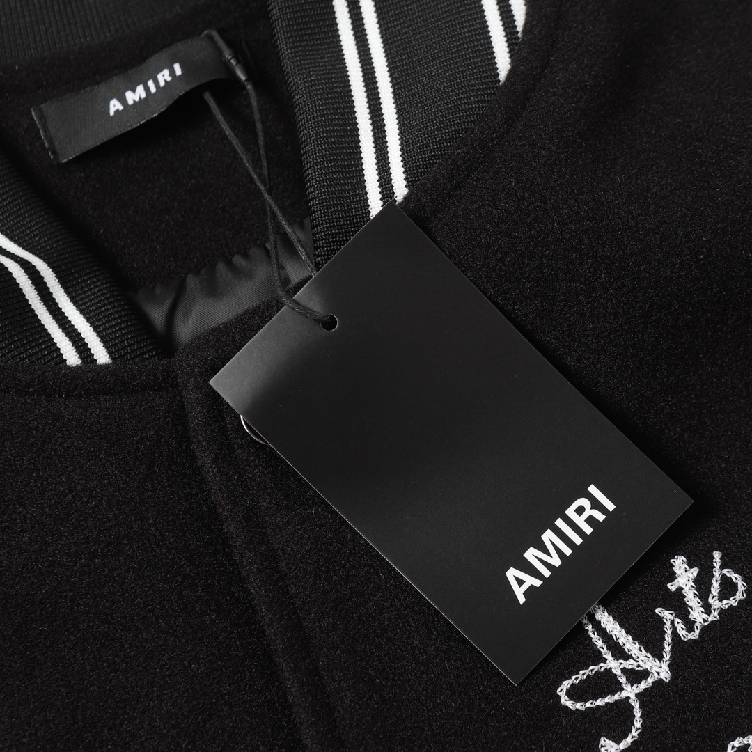 2024 Amiri Baseball Suit Jacket: High-End Trend for Fashion Enthusiasts - 图片 6