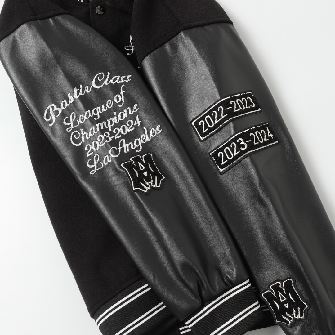 2024 Amiri Baseball Suit Jacket: High-End Trend for Fashion Enthusiasts - 图片 5