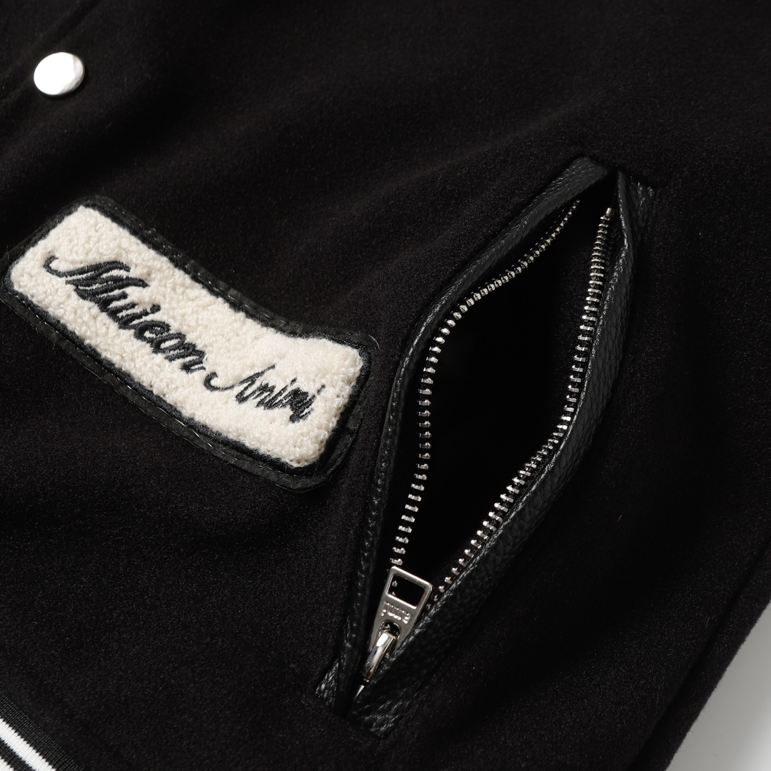 2024 Amiri Baseball Suit Jacket: High-End Trend for Fashion Enthusiasts - 图片 3