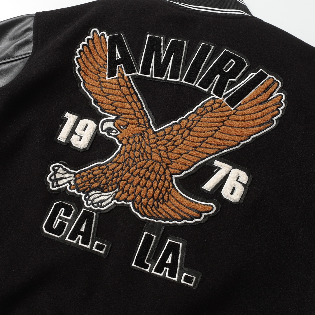 2024 Amiri Baseball Suit Jacket: High-End Trend for Fashion Enthusiasts - 图片 8
