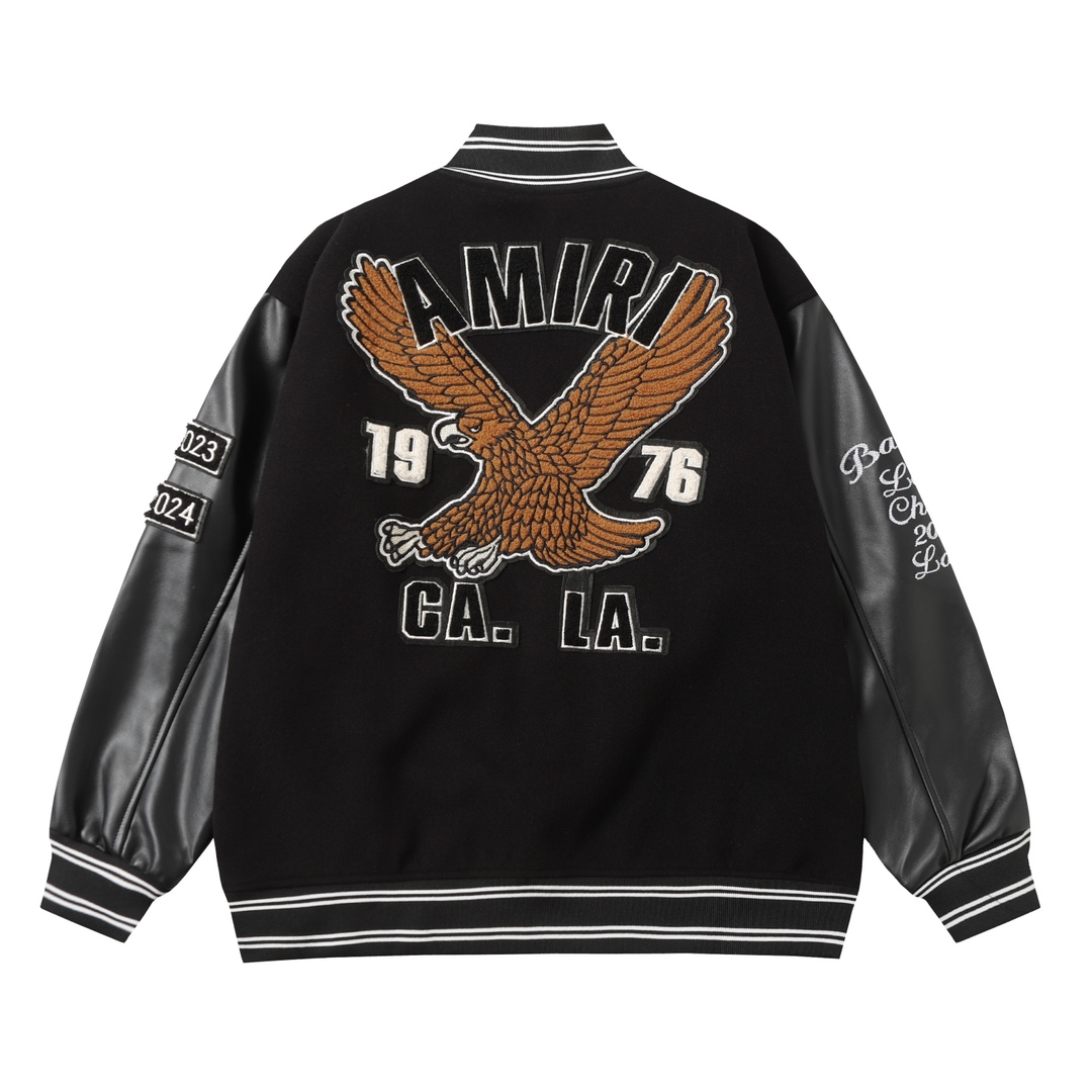 2024 Amiri Baseball Suit Jacket: High-End Trend for Fashion Enthusiasts - 图片 9