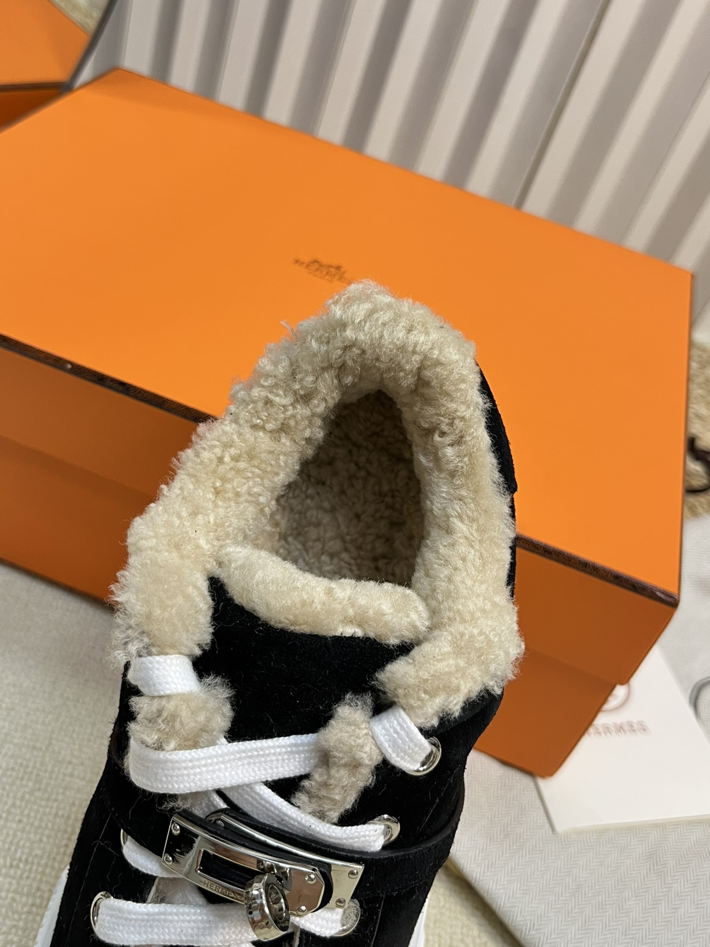 爱马仕 Hermès 高定典藏经典高奢皮鞋男鞋女鞋鞋履高跟鞋 #1F54B10B 8