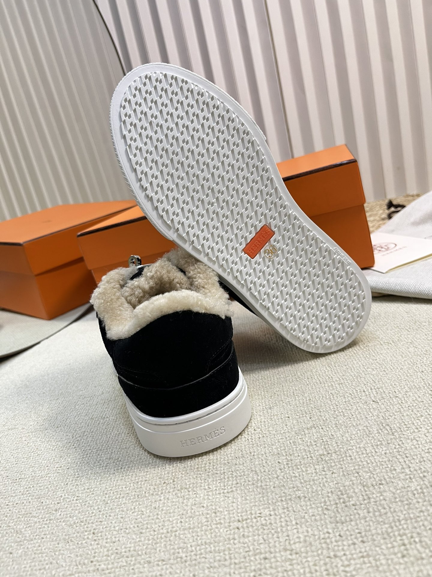 爱马仕 Hermès 高定典藏经典高奢皮鞋男鞋女鞋鞋履高跟鞋 #1F54B10B 9