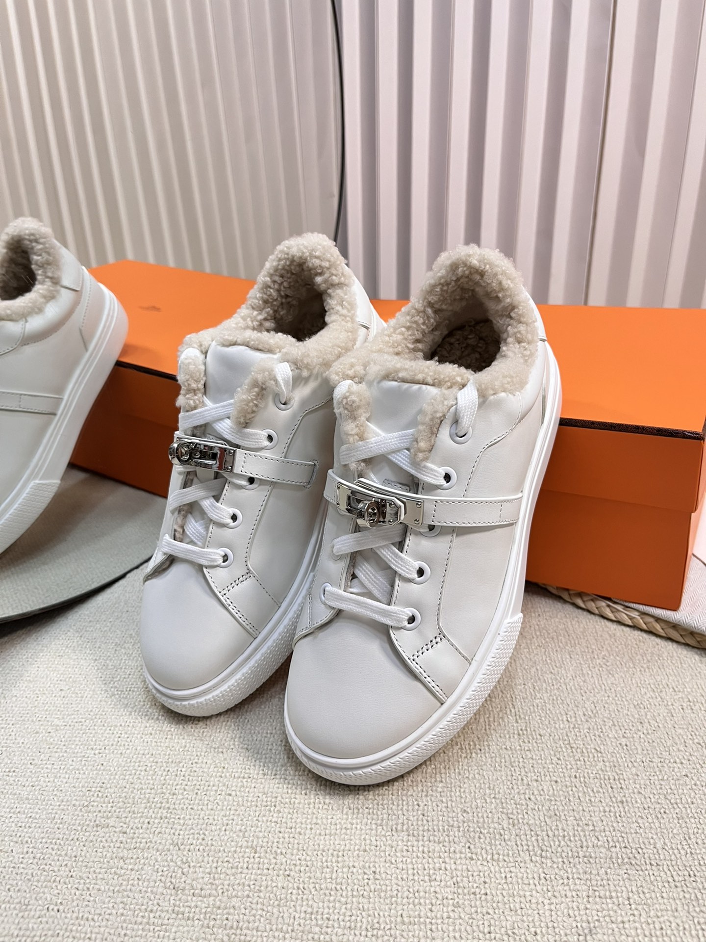 爱马仕 Hermès 经典高奢皮鞋鞋履高跟鞋 #44BF2E47 5