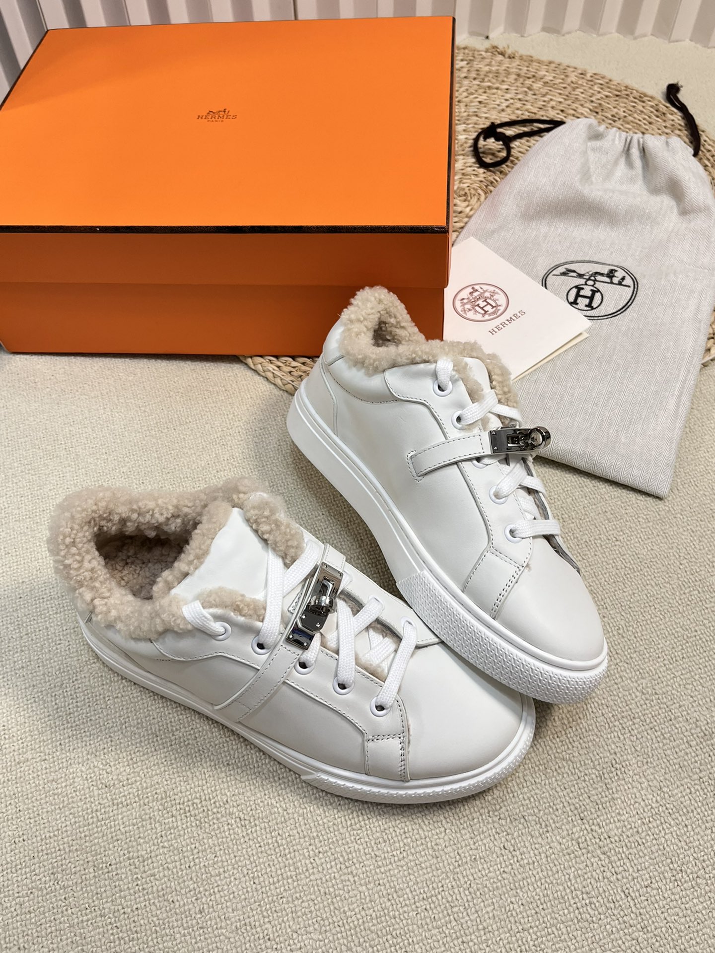 爱马仕 Hermès 经典高奢皮鞋鞋履高跟鞋 #44BF2E47 4
