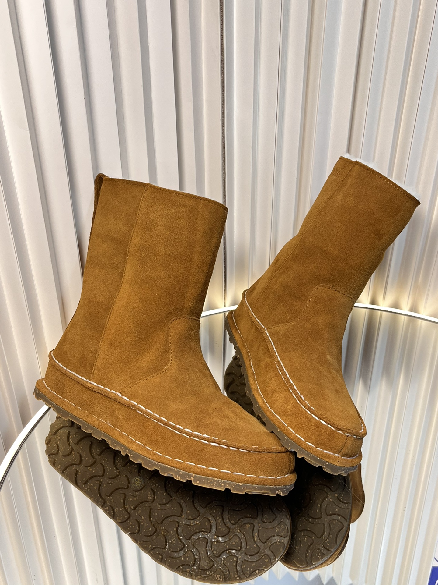 New Birkenstock 2024 Heavy Wool Snow Boots for Stylish Winter Comfort - 图片 3