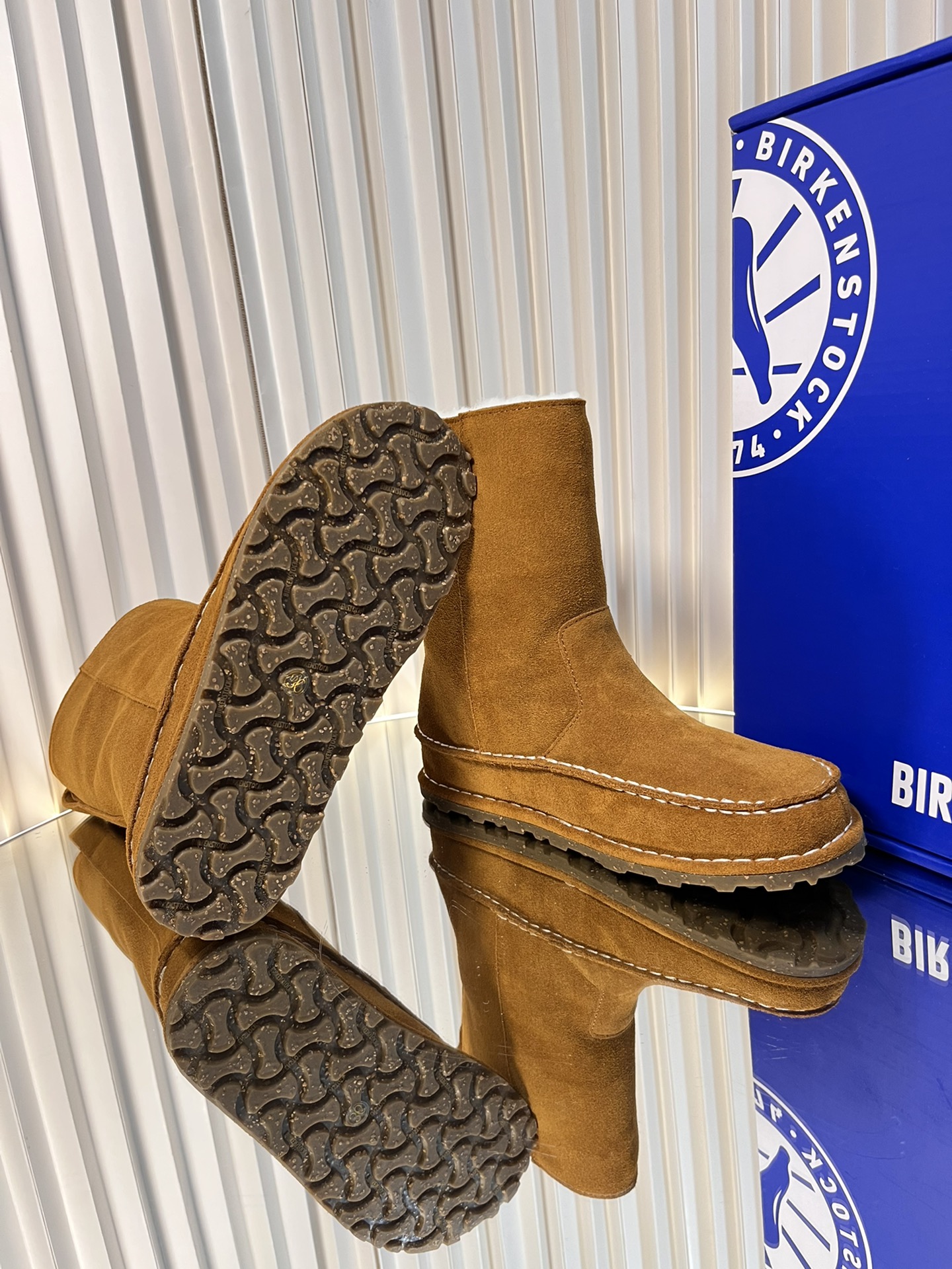 New Birkenstock 2024 Heavy Wool Snow Boots for Stylish Winter Comfort - 图片 8