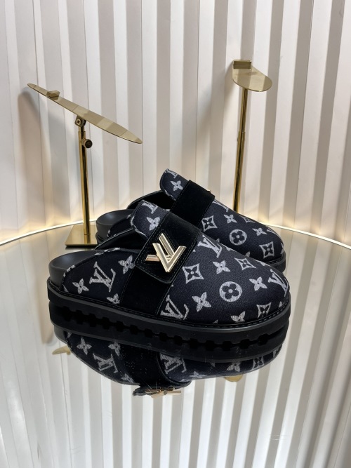 Louis Vuitton Monogram Embossed Slide Sandals | Comfortable & Stylish 1 Louis Vuitton Monogram Embossed Slide Sandals | Comfortable & Stylish