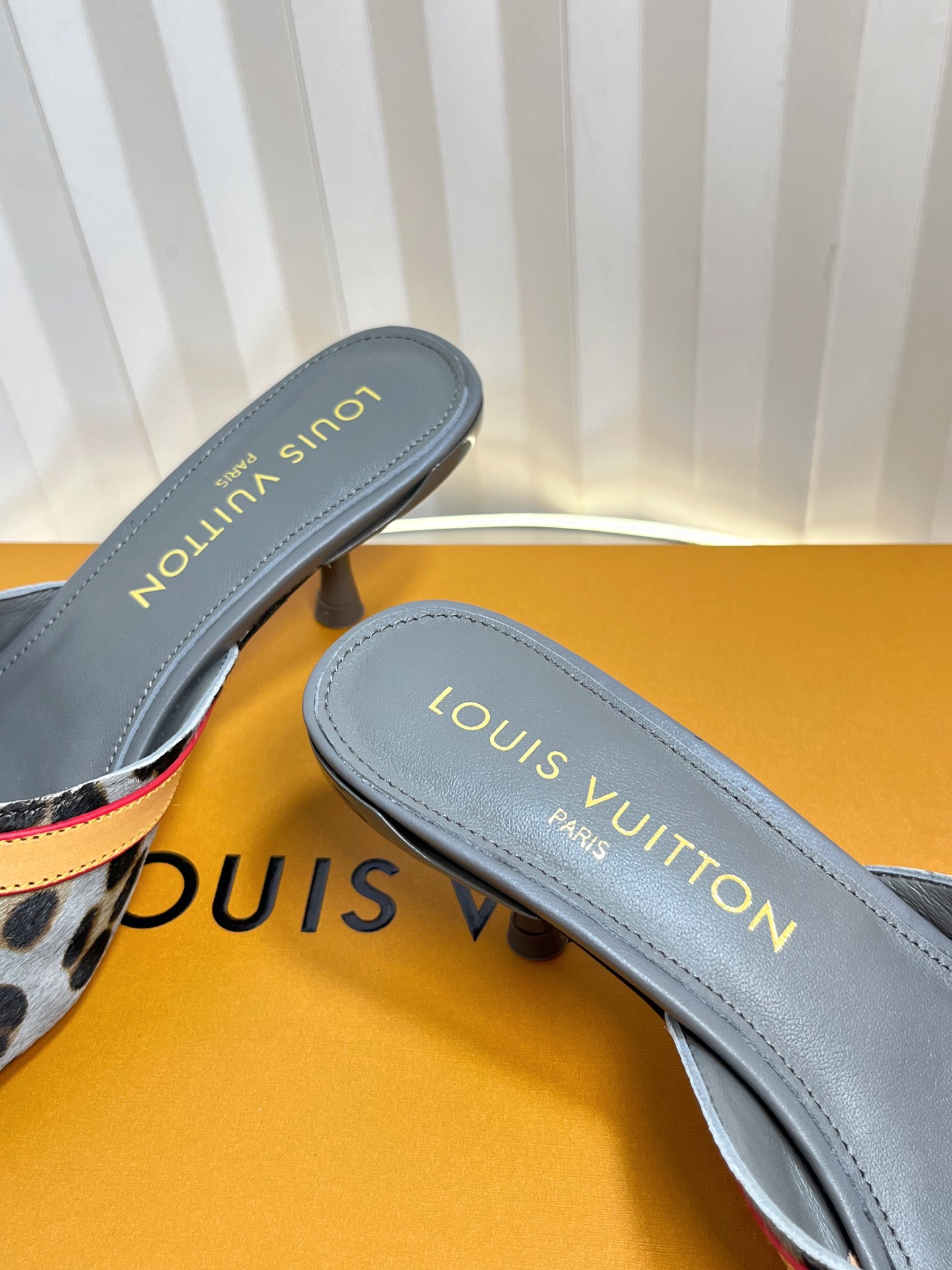 Louis Vuitton Women's Leopard Print Mules - Stylish & Comfortable - Size 35-42 7 i1750632171000 8672 0 6