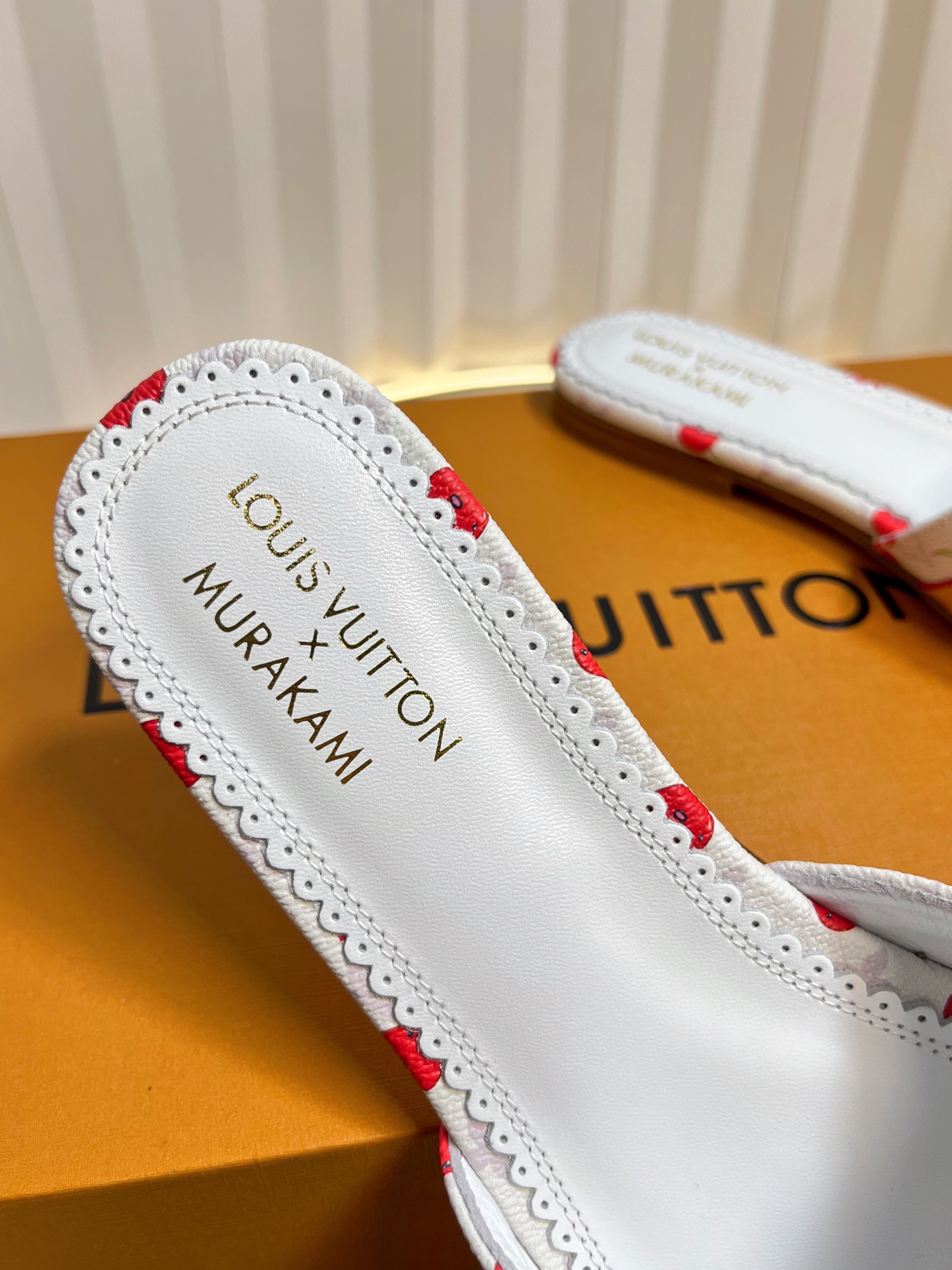 Louis Vuitton Murakami Cherry Print Bow Mules Slides Women Shoes 9 i1751236570306 6464 0 7