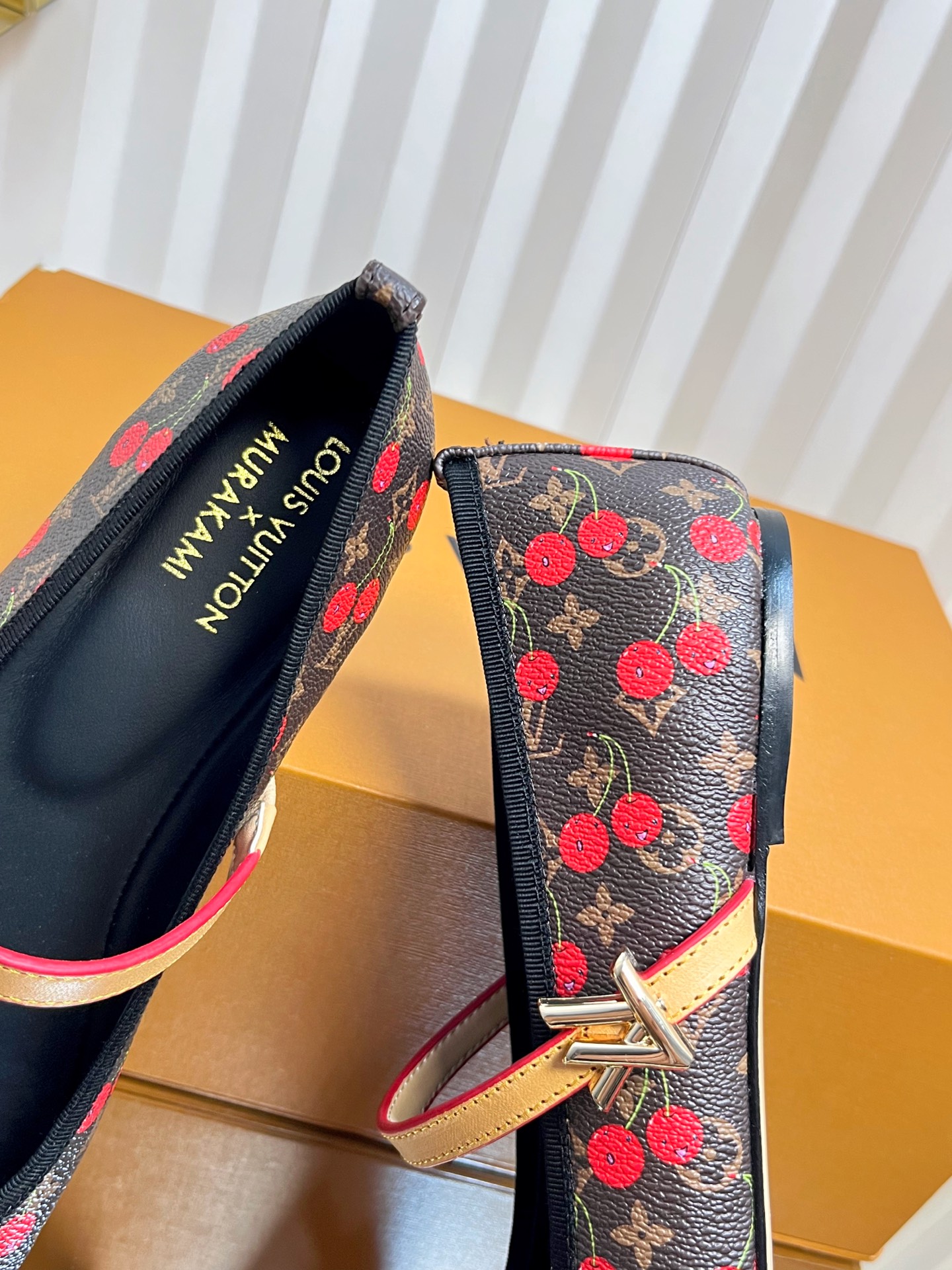 Louis Vuitton Ballerina Shoes - Monogram Cherry Print - Women's Size 35-42 9 i1751236696998 6540 0 7