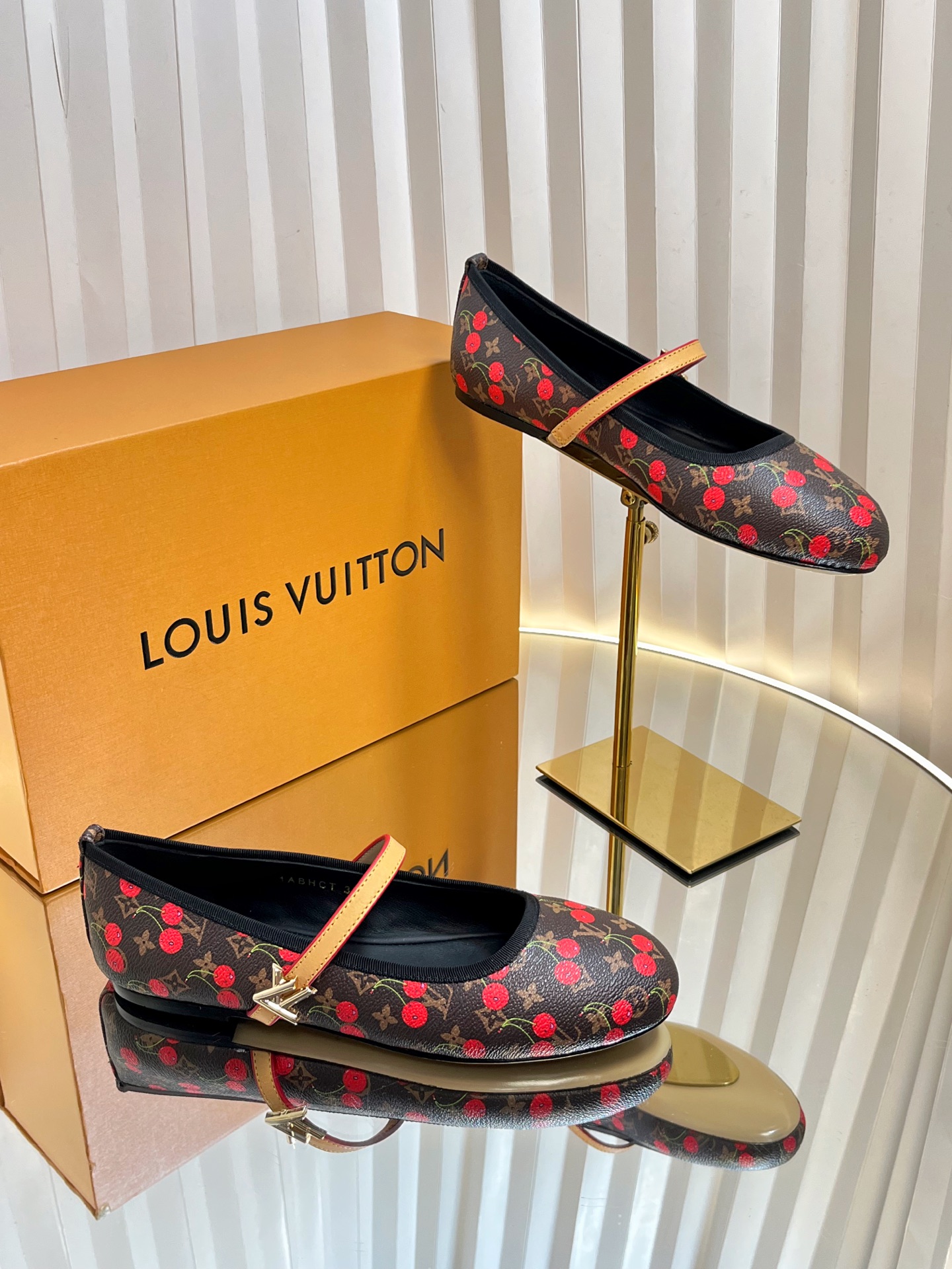 Louis Vuitton Ballerina Shoes - Monogram Cherry Print - Women's Size 35-42 6 i1751236698738 7170 0 4
