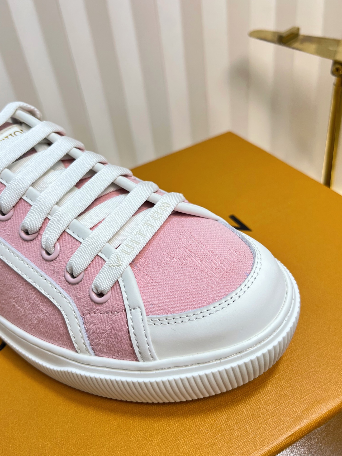 Louis Vuitton Lagoon Pink Canvas Sneakers - Women's Designer Shoes Size 35-42 7 i1751463620876 1908 0 5