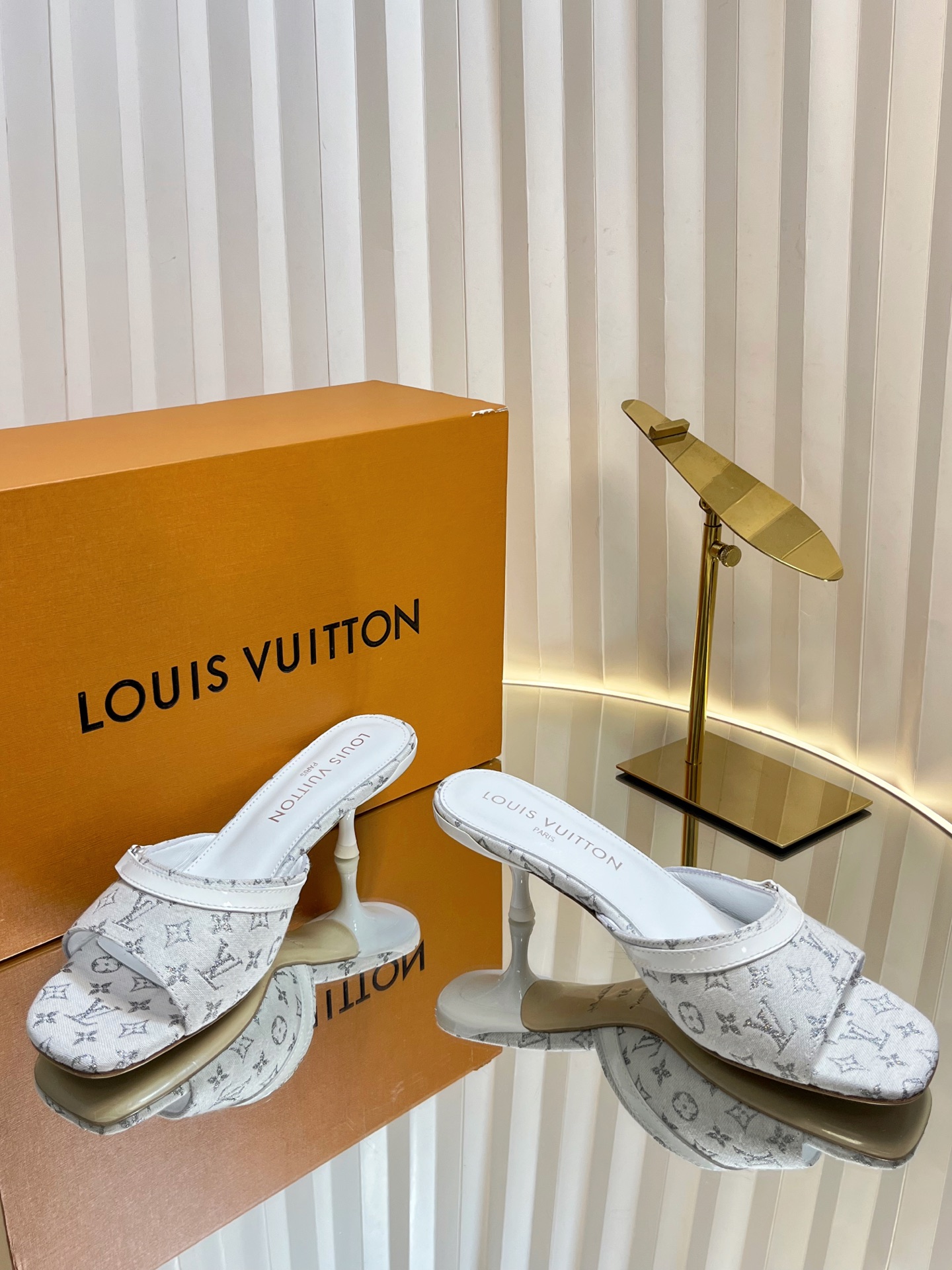 LV Donkey Ballet Shoes: Colorful, Sexy, Cozy, Italian Leather, Custom Sizes - 图片 4